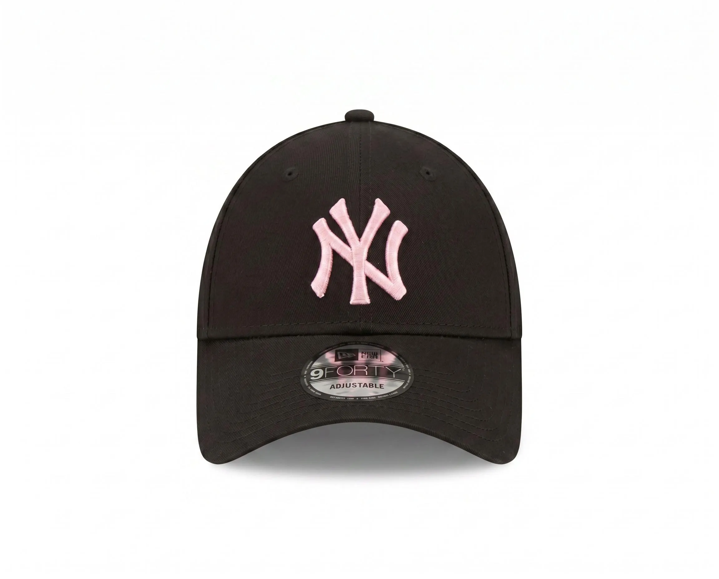 New Era York Yankees 9forty Adjustable Cap League Essential - Black/Pink - One Size - immagine 2