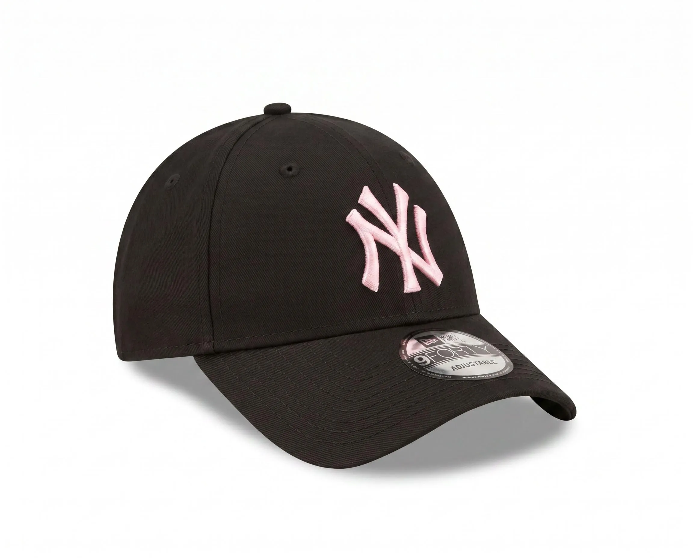 New Era York Yankees 9forty Adjustable Cap League Essential - Black/Pink - One Size - immagine 3