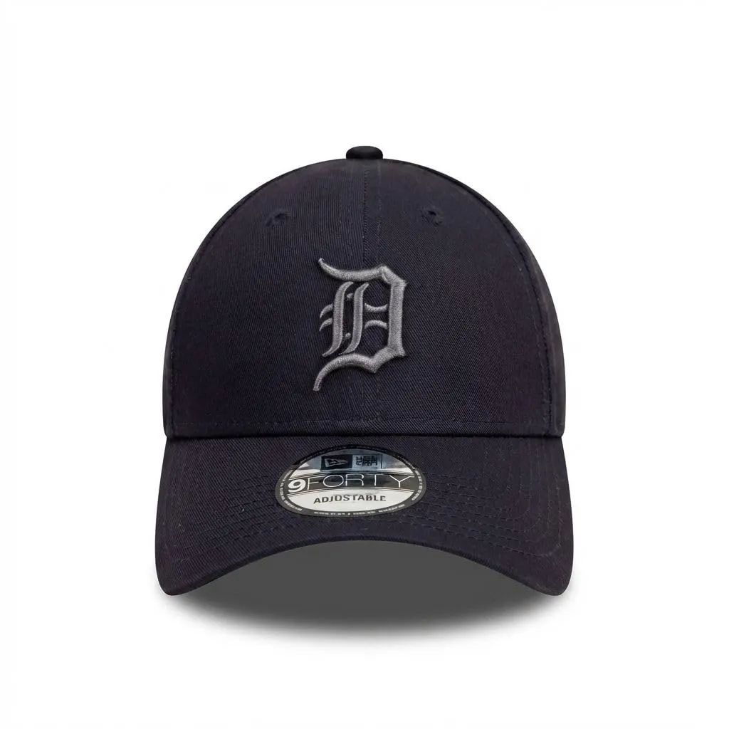 New Era Detroit Tigers 9FORTY Adjustable Cap League Essential - Dark Navy - One Size - immagine 2