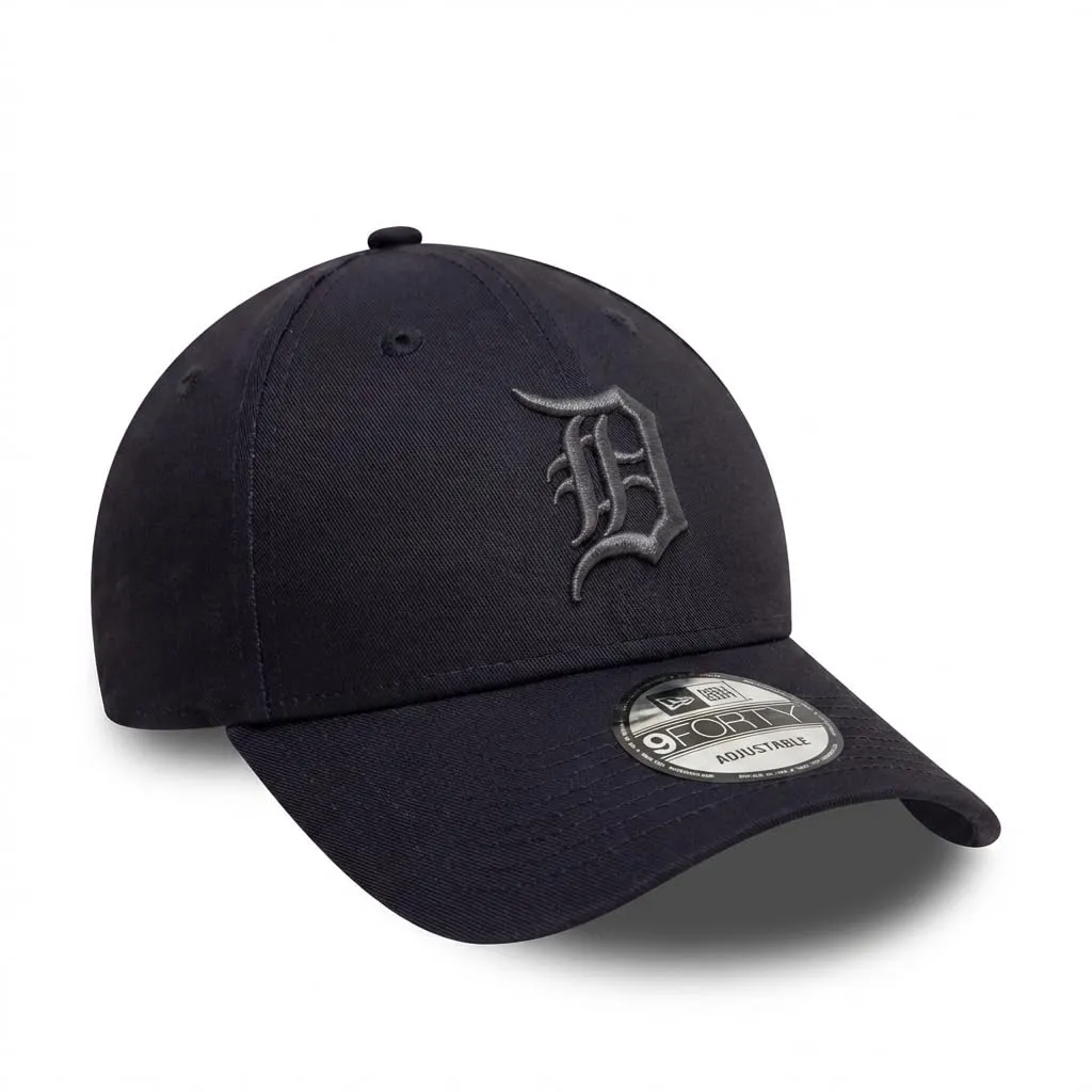 New Era Detroit Tigers 9FORTY Adjustable Cap League Essential - Dark Navy - One Size - immagine 3