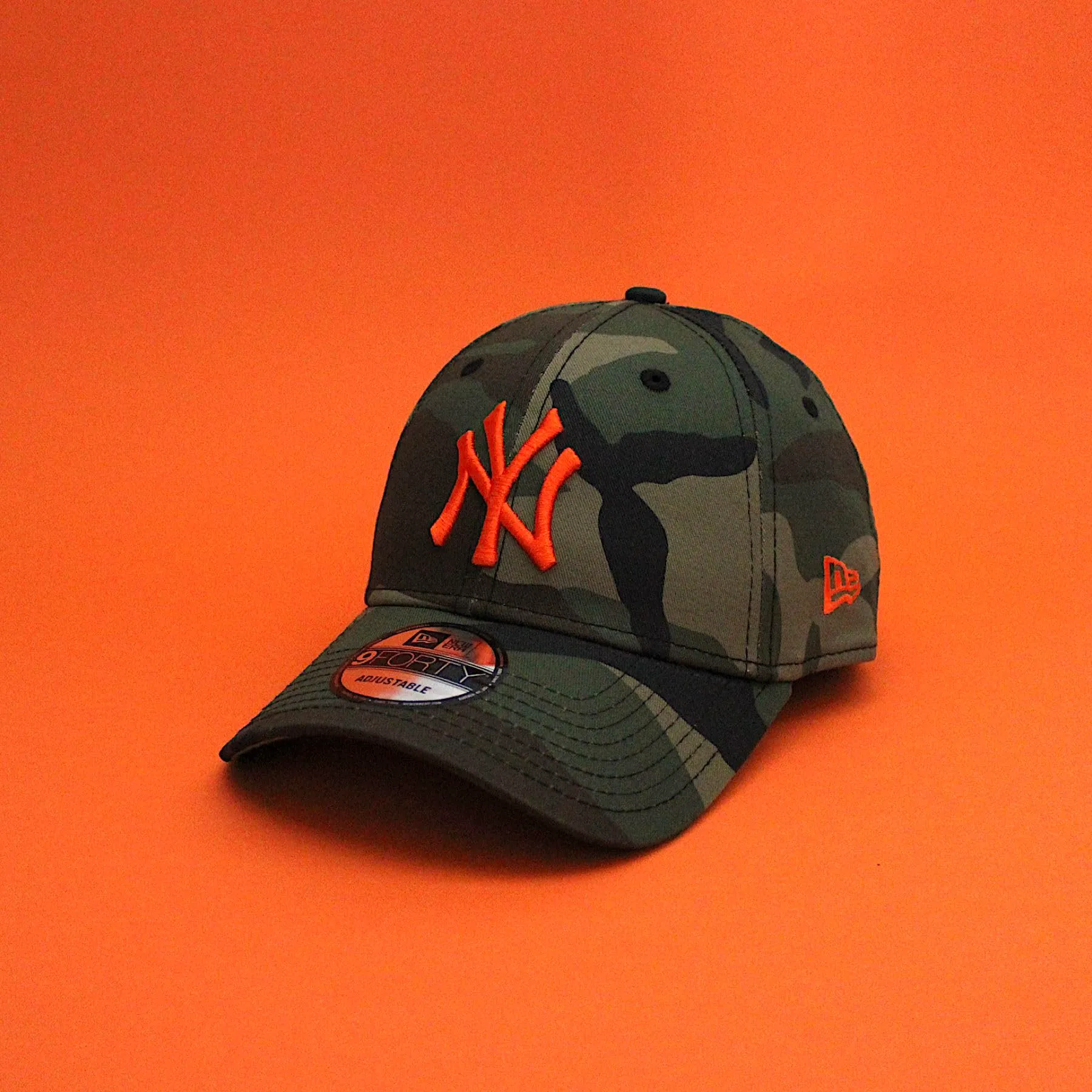 New Era York Yankees 9forty Adjustable Cap League Essential Camouflage One-Size - immagine 5