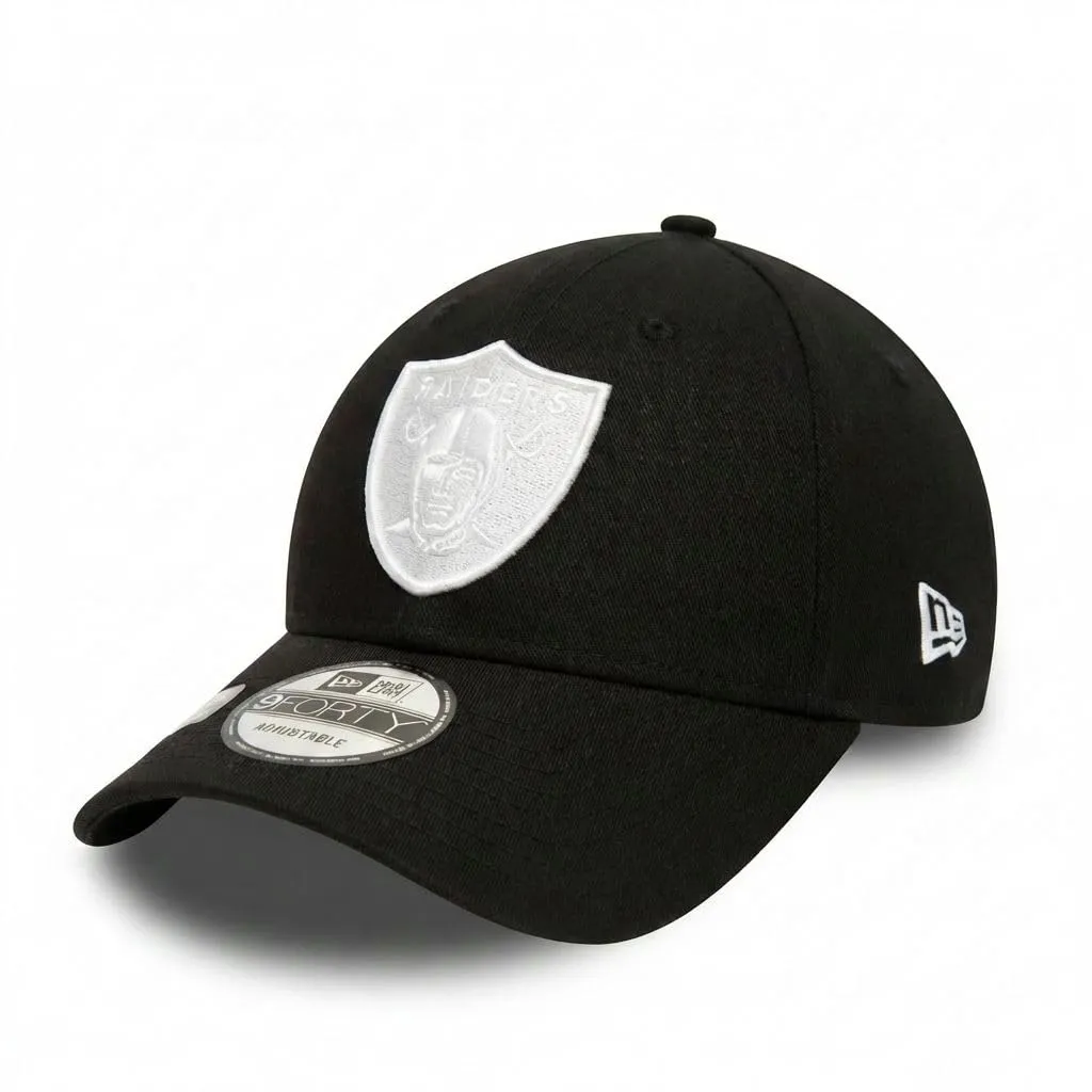 New Era Oakland Raiders League Essential 9Forty Cap - Black - One Size - immagine 1