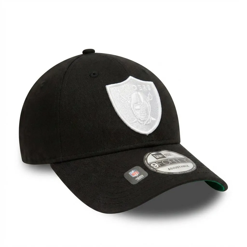 New Era Oakland Raiders League Essential 9Forty Cap - Black - One Size - immagine 2