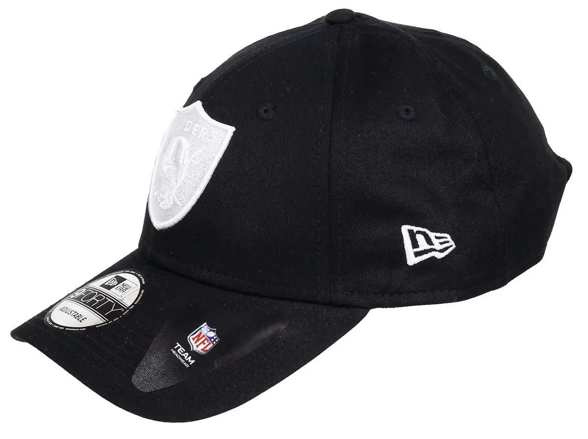 New Era Oakland Raiders League Essential 9Forty Cap - Black - One Size - immagine 4