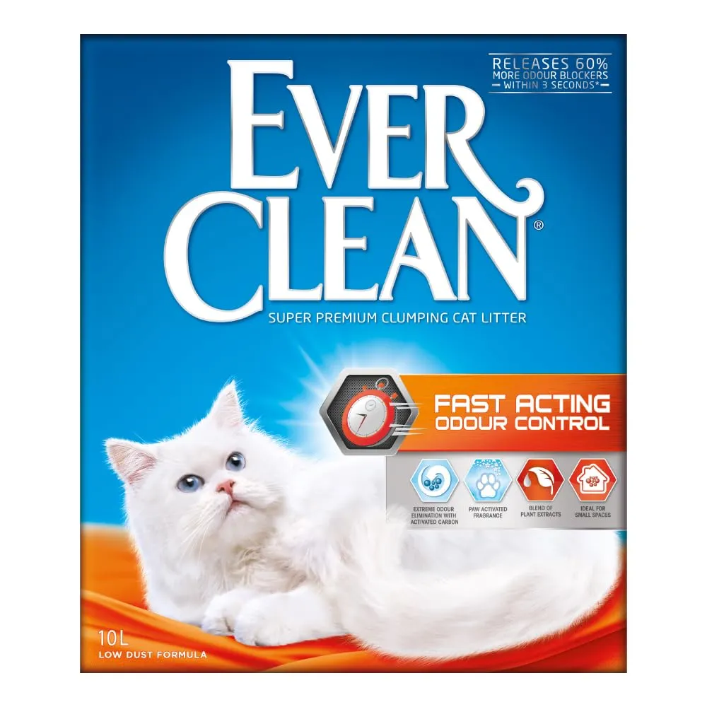 Ever Clean Lettiera con Controllo Antiodore ad Azione Rapida, Profumata, 10 L - immagine 1