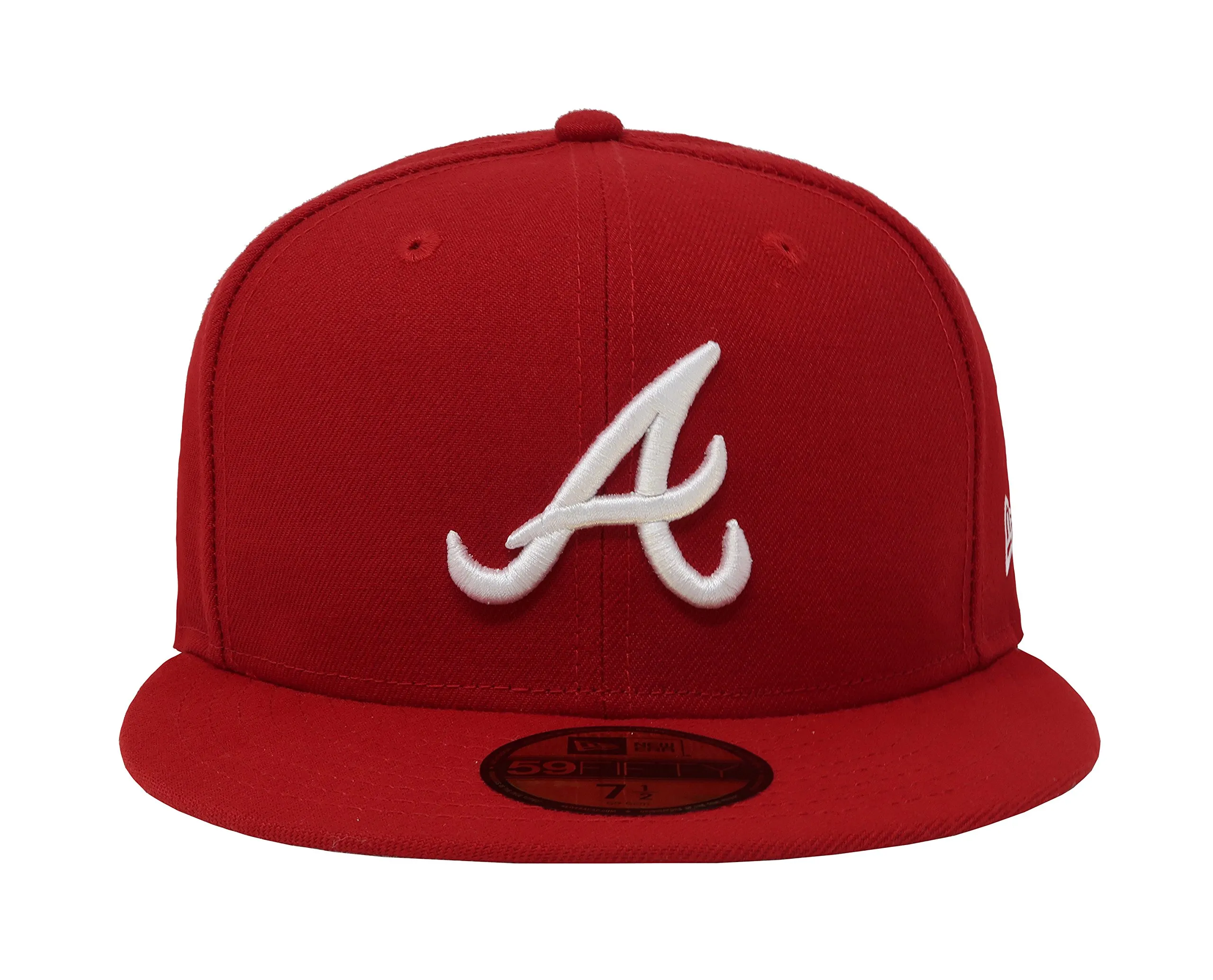 New Era NBA 9Fifty Snapback Hat - Rosso/Bianco, 6 7/8 - immagine 2