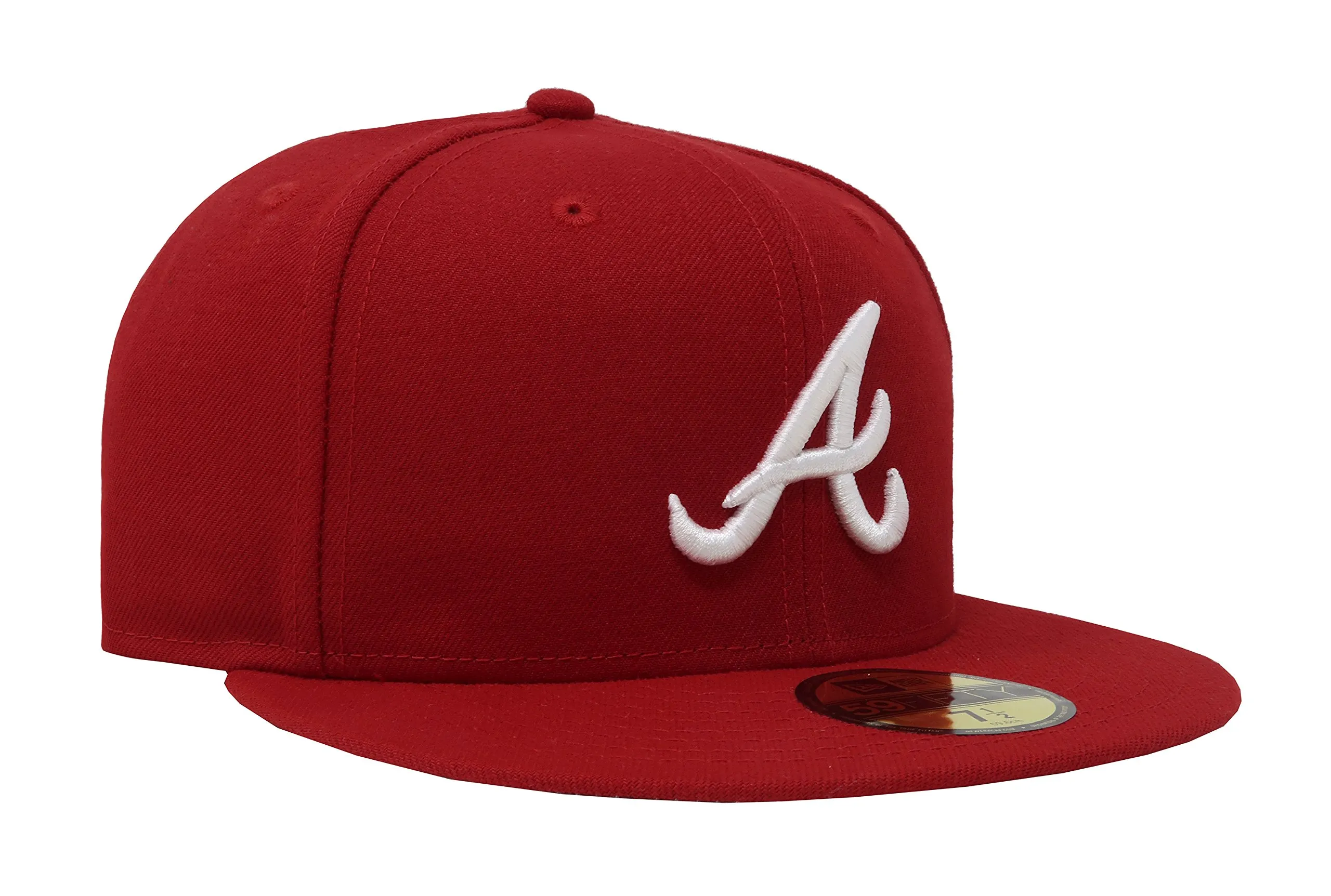 New Era NBA 9Fifty Snapback Hat - Rosso/Bianco, 6 7/8 - immagine 3