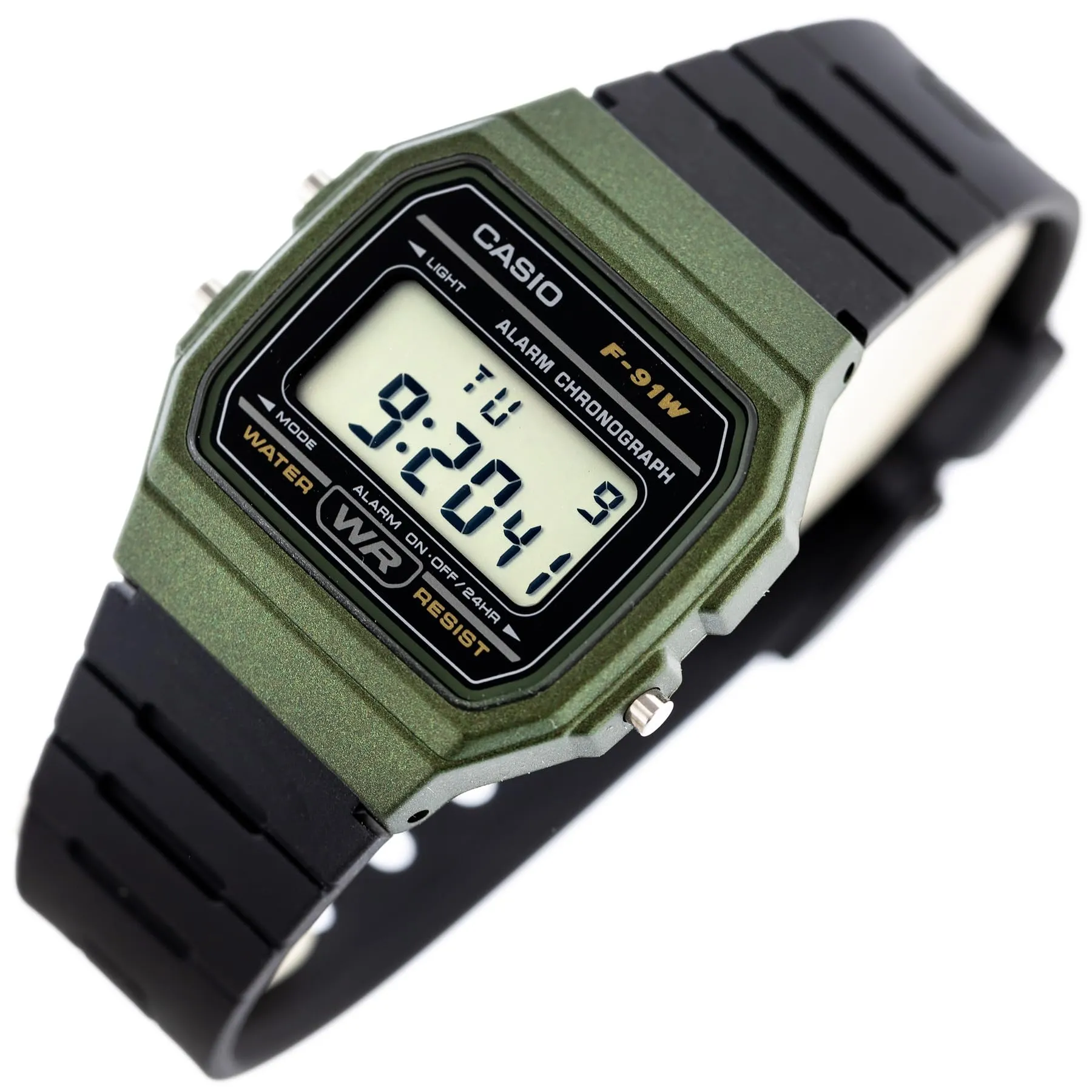 Casio F-91WM-3ACF Orologio Digitale Verde - immagine 2