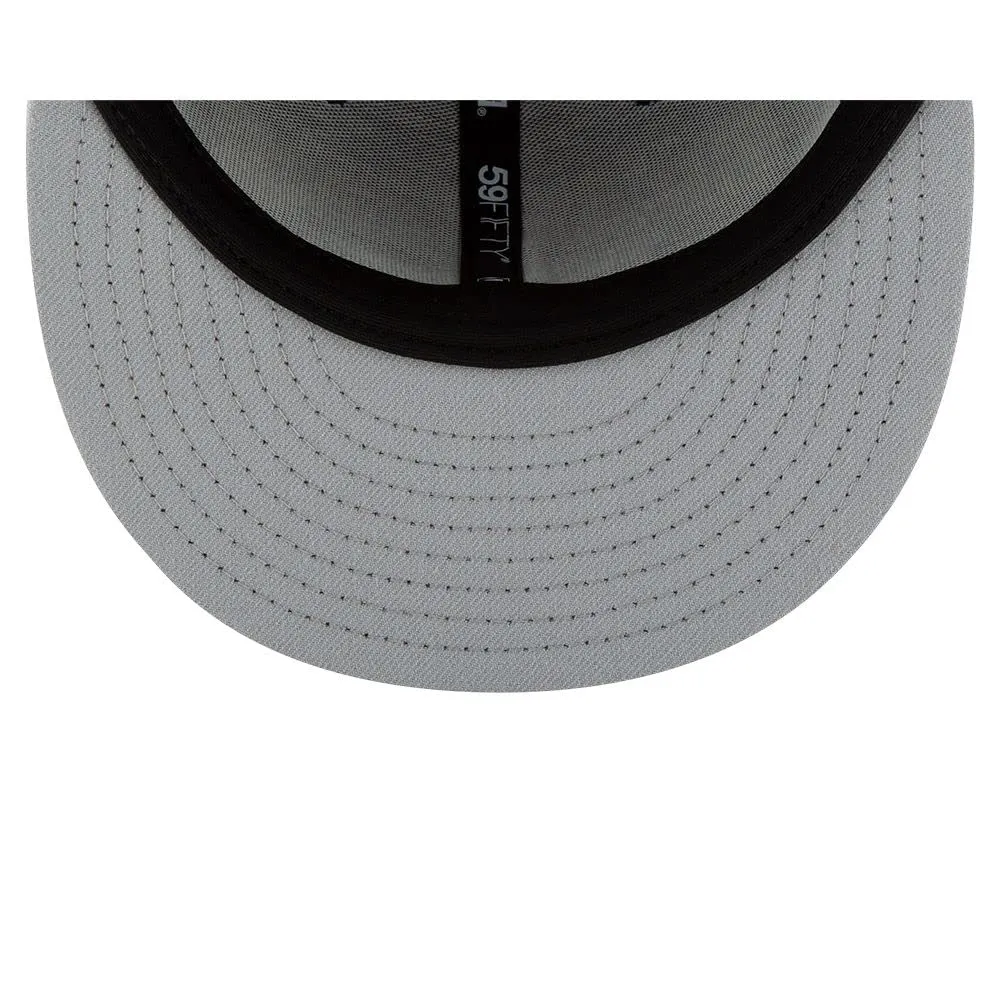 New Era MLB Los Angeles Dodgers Basic 56Fifty Fitted Hat Black/White 7 1/8 - immagine 5