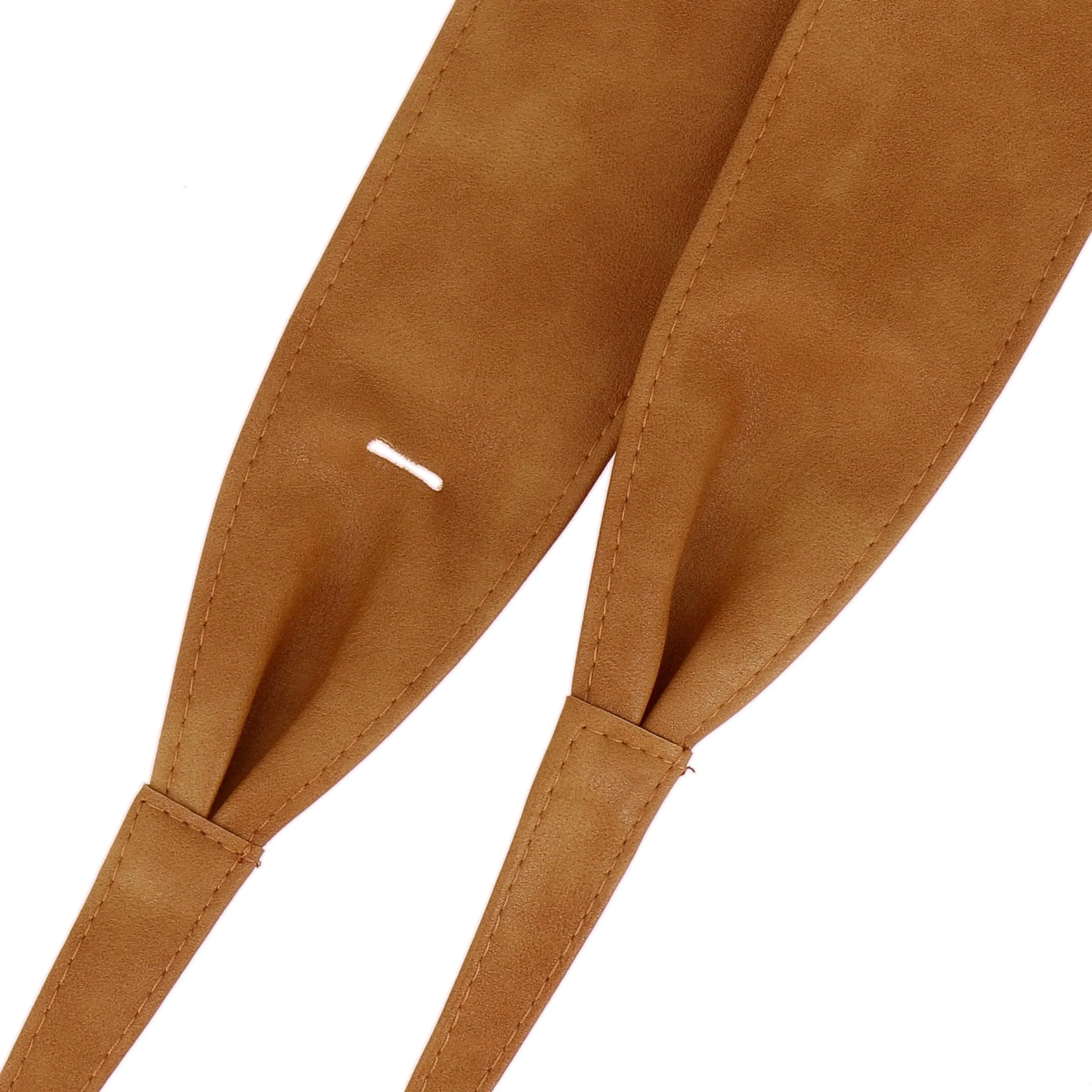 FASHIONGEN Cintura Obi da donna in similpelle, Cammello chiaro, S-M - immagine 7