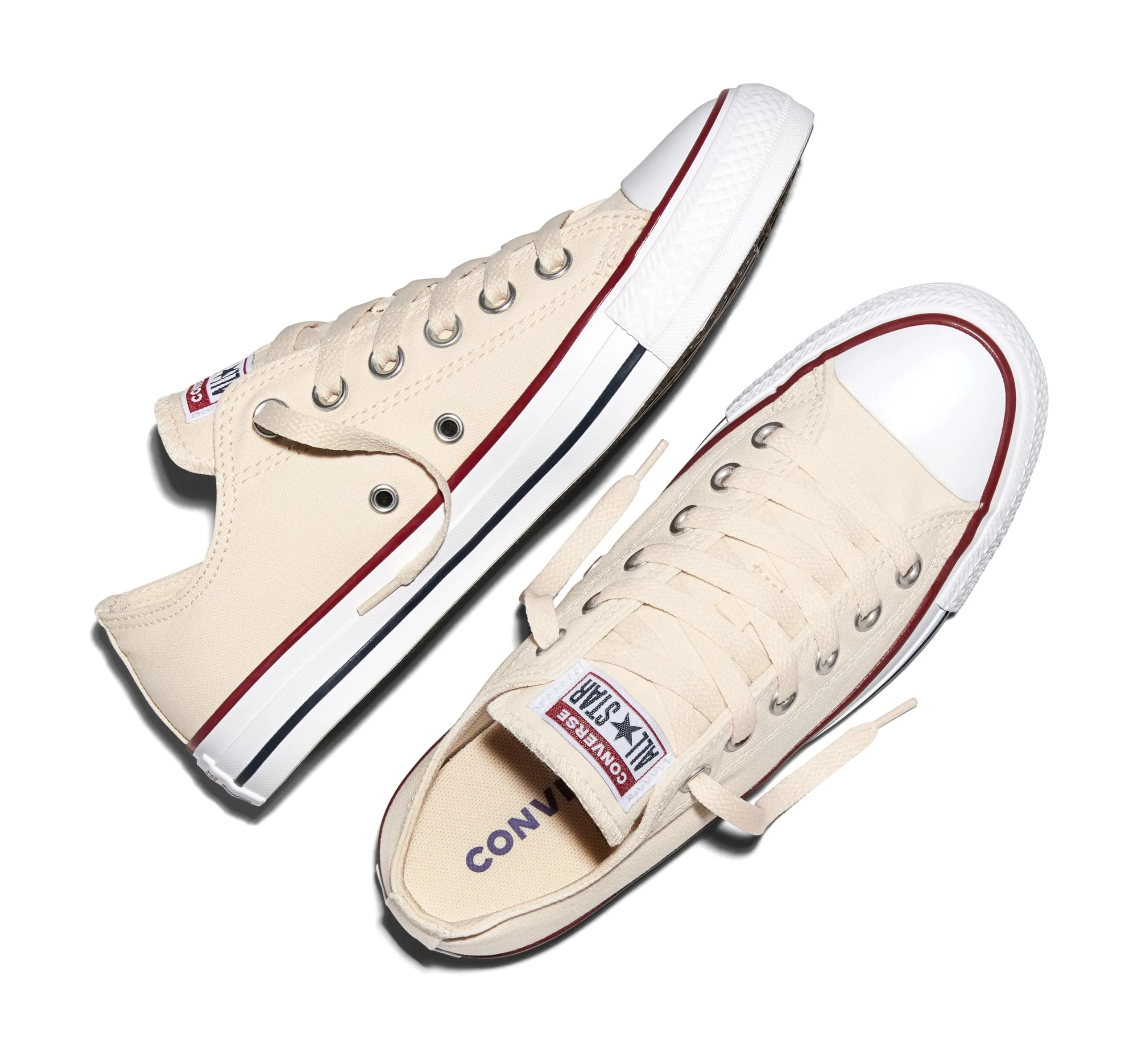 Converse All Star Chuck Taylor Low Top Sneakers - Natural Ivory - immagine 4