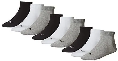 PUMA Calzini sportivi da uomo, confezione da 3 pezzi, 47-49, 251015 - immagine 1