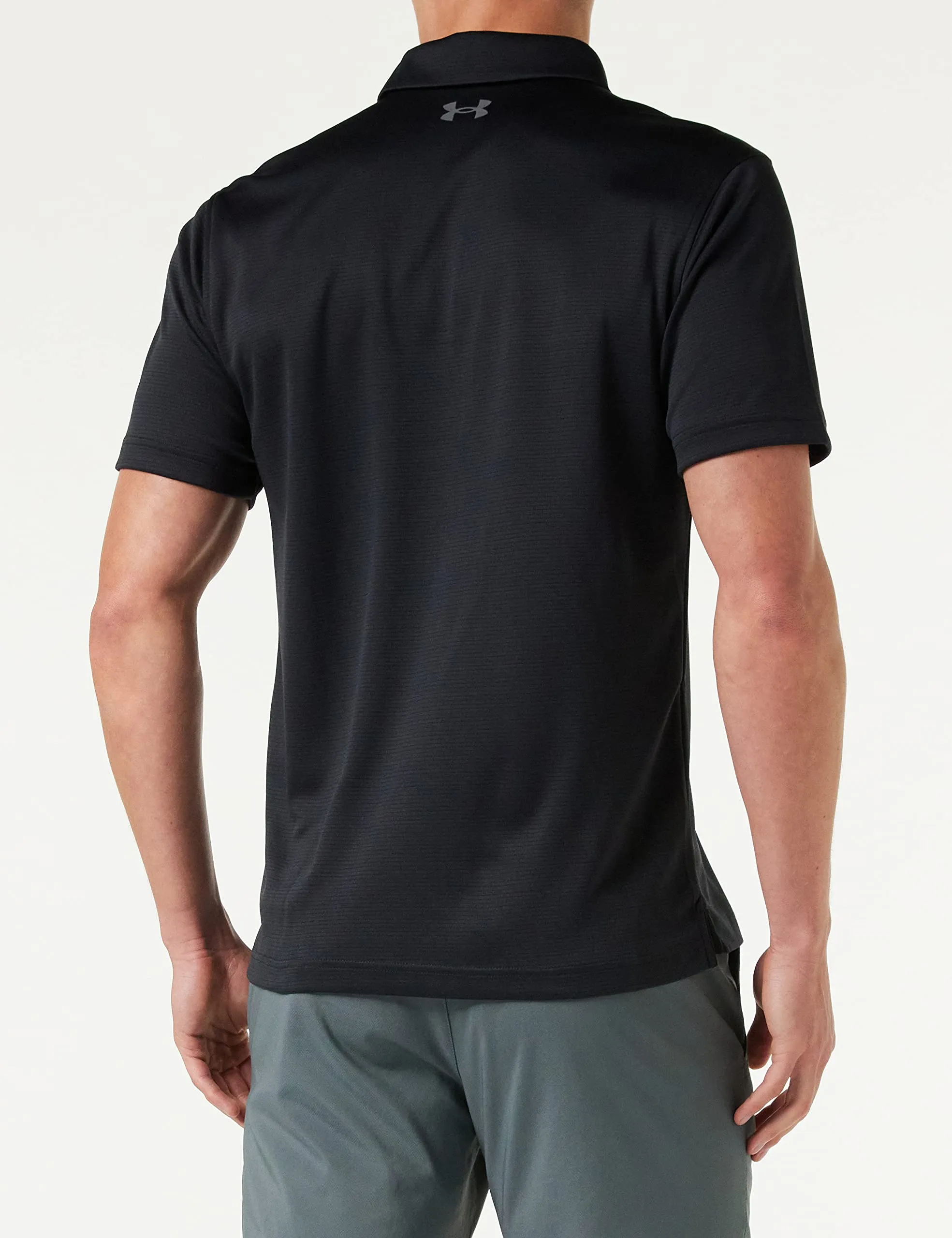 Under Armour Tech Polo Uomo, Black/Graphite 001, 3XL Tall - immagine 5
