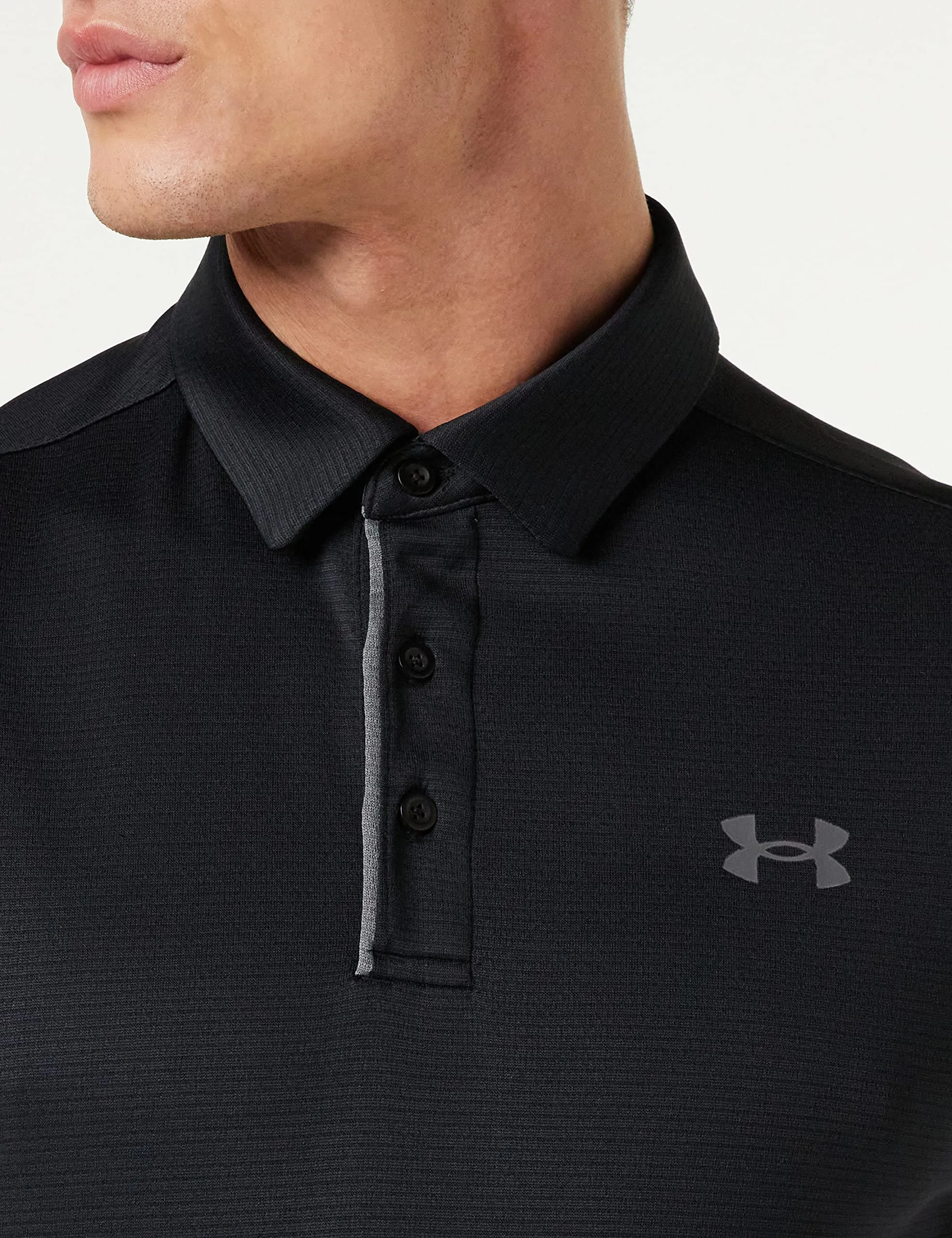 Under Armour Tech Polo Uomo, Black/Graphite 001, 3XL Tall - immagine 6
