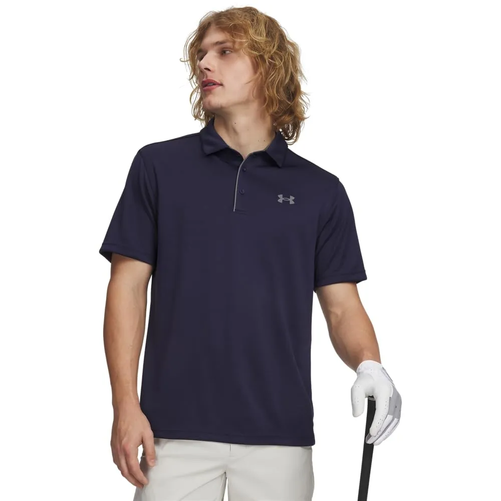 Under Armour Polo Tech da Golf da Uomo, 4XL, Midnight Navy - immagine 1