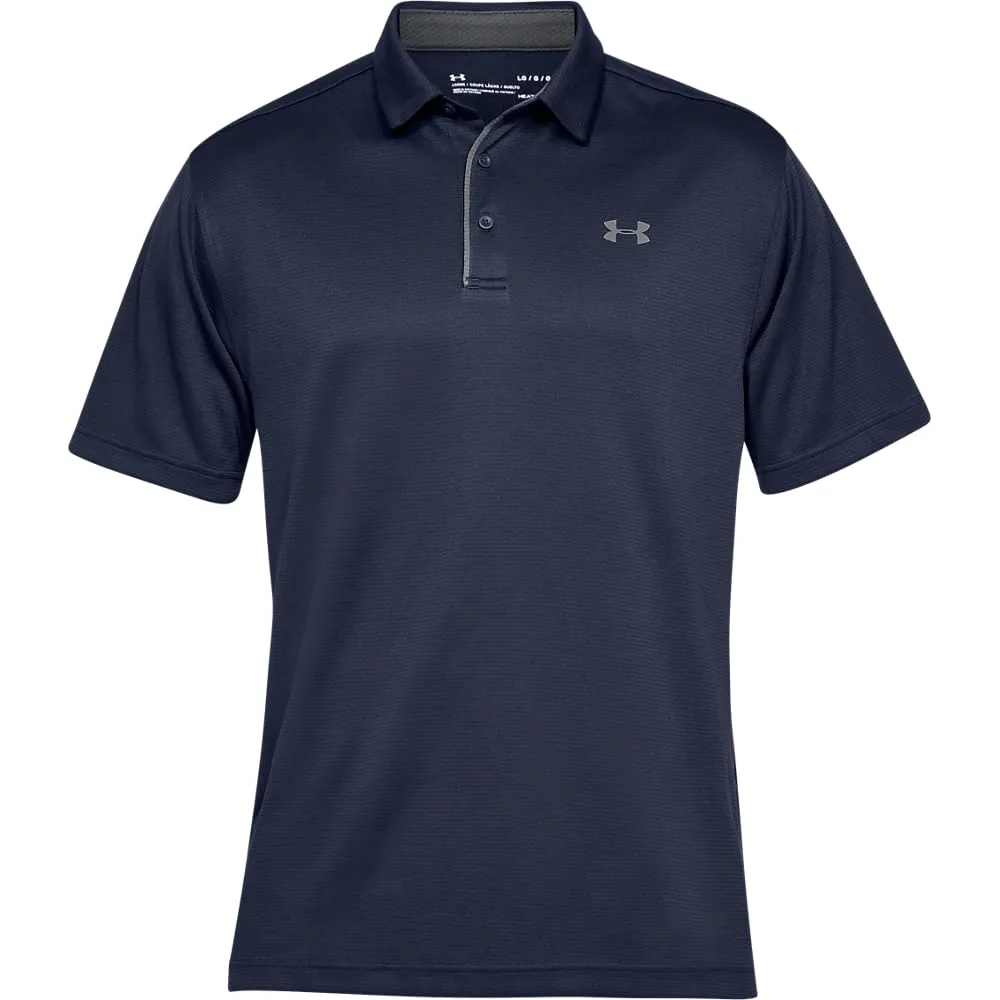 Under Armour Polo Tech da Golf da Uomo, 4XL, Midnight Navy - immagine 5