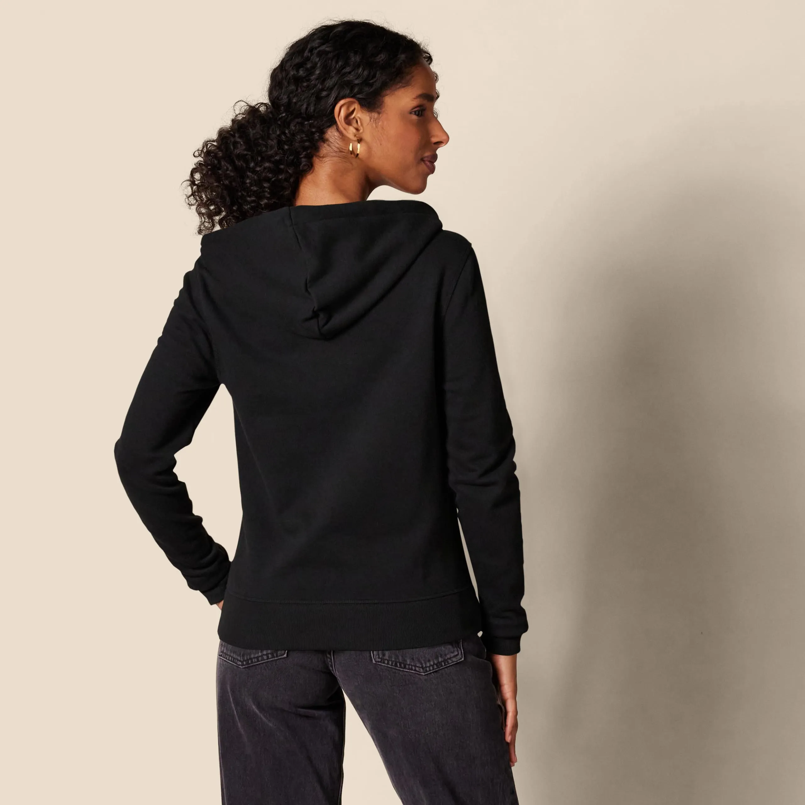 Amazon Essentials Full-zip Hoodie, Nero, XXL - immagine 2