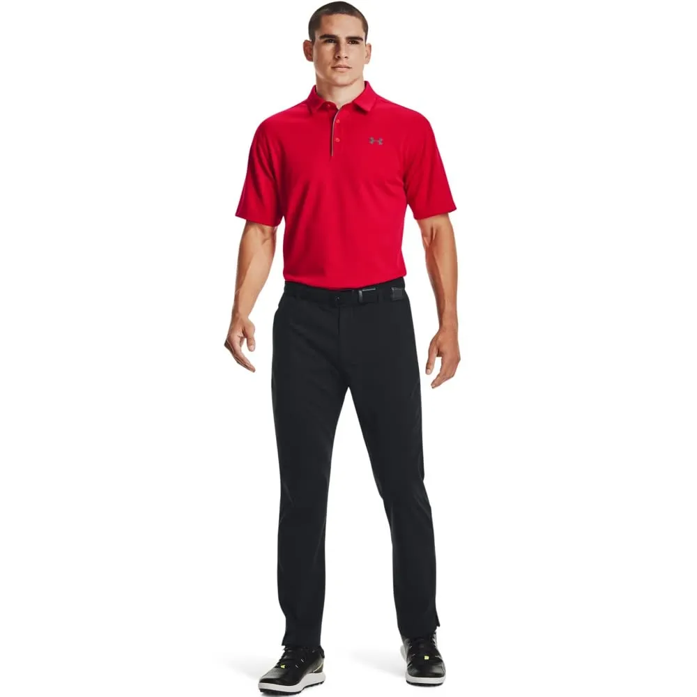 Under Armour Tech Polo Uomo, Red/Graphite 600, 3XL Tall - immagine 4