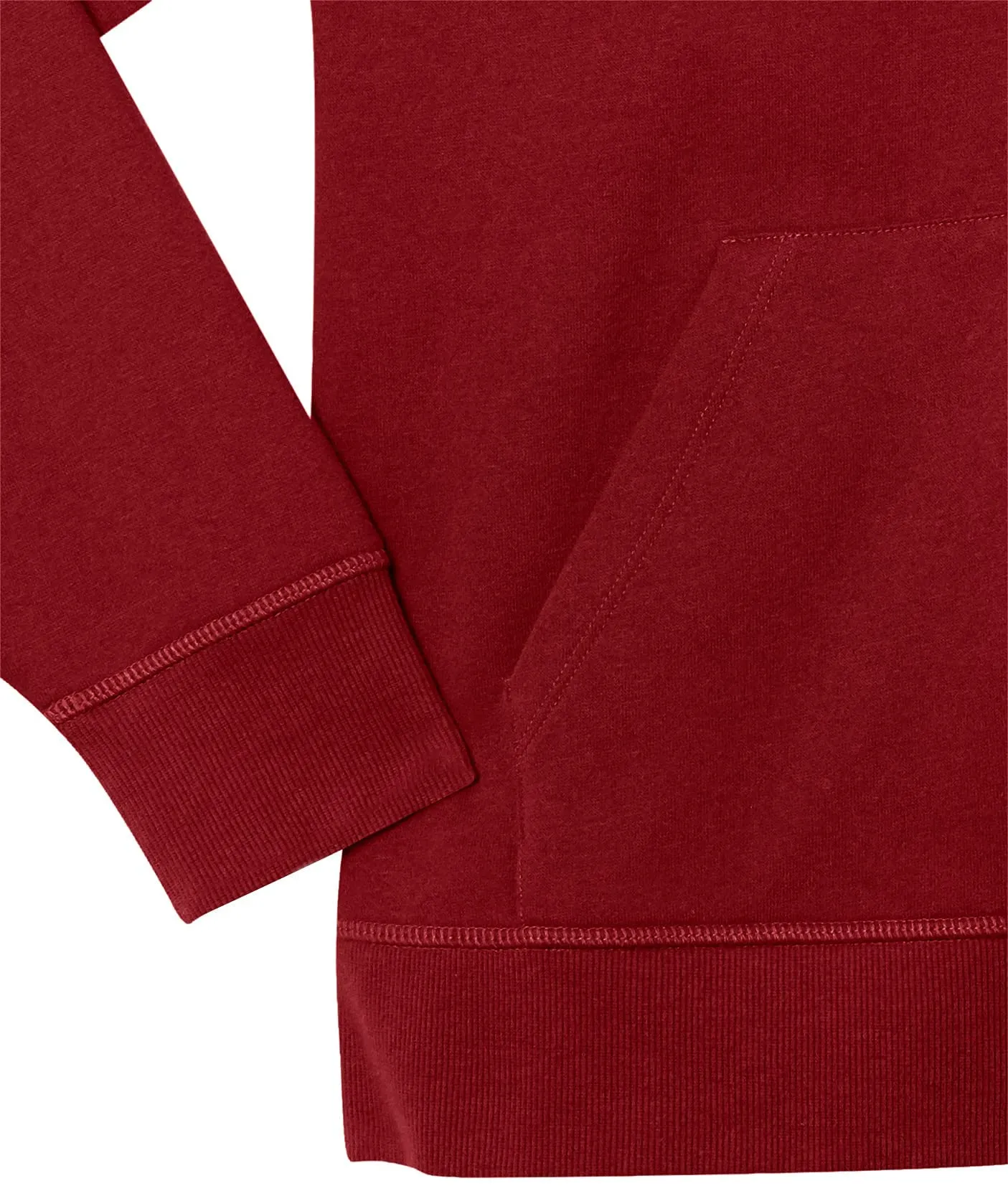 Amazon Essentials Felpa con cappuccio e cerniera in pile Donna, Bordeaux, XS - immagine 9