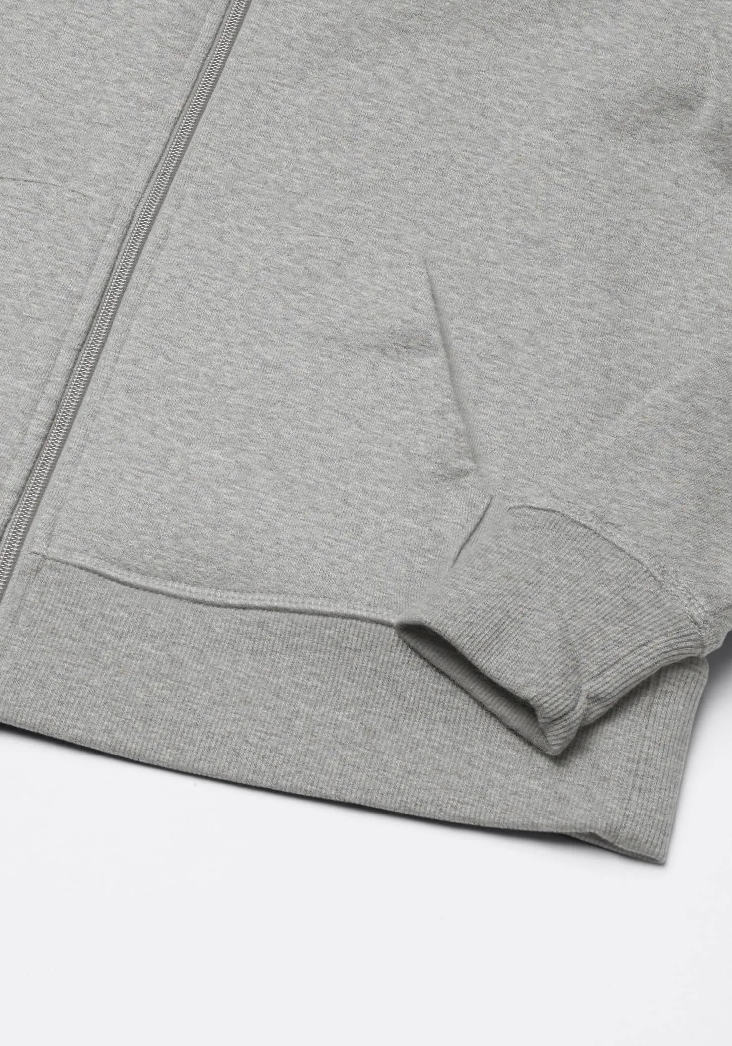 Amazon Essentials Full-zip Hoodie, Light Grey Heather, Small - immagine 6