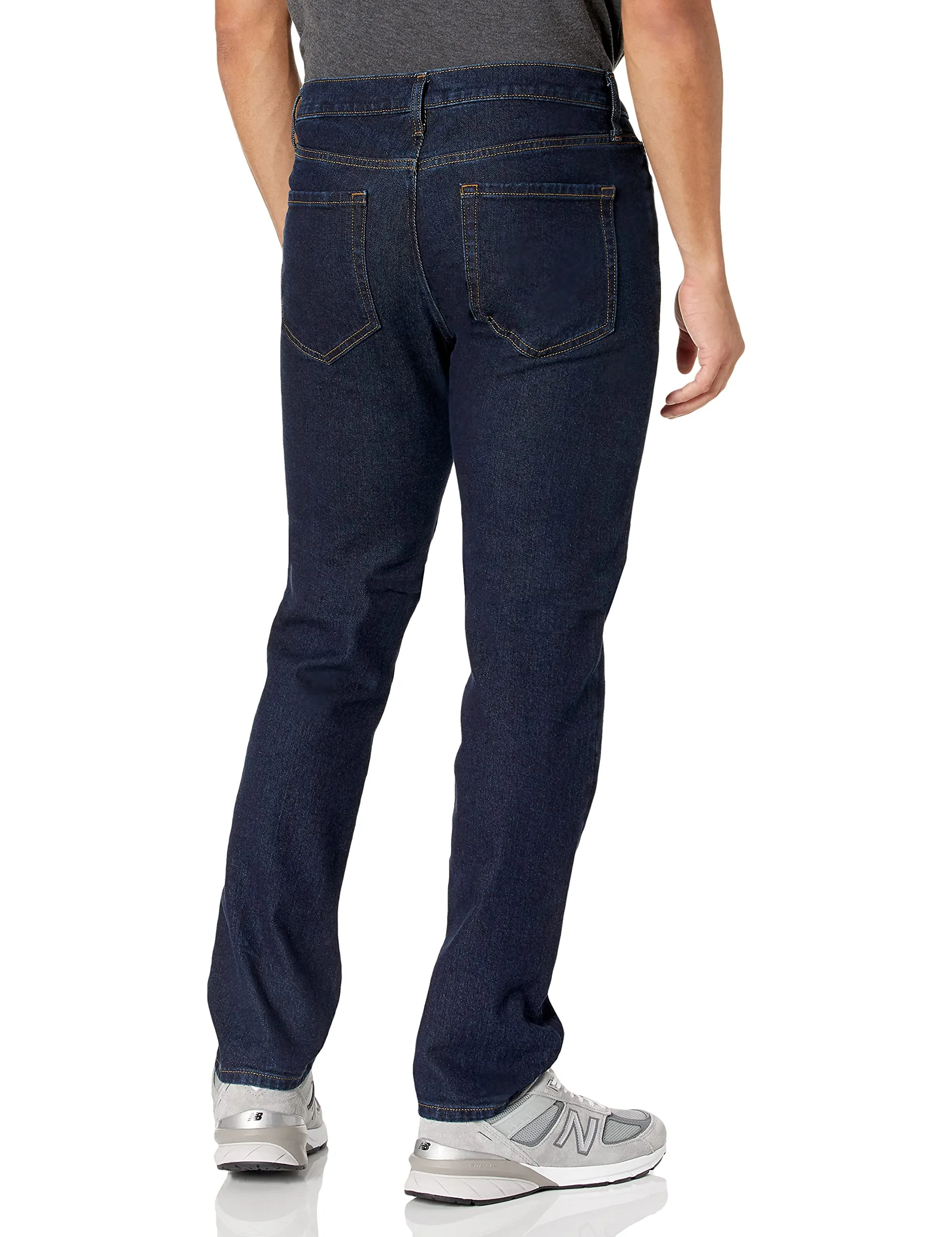 Amazon Essentials Slim Fit Jeans, Slavato, 42W / 30L - immagine 3
