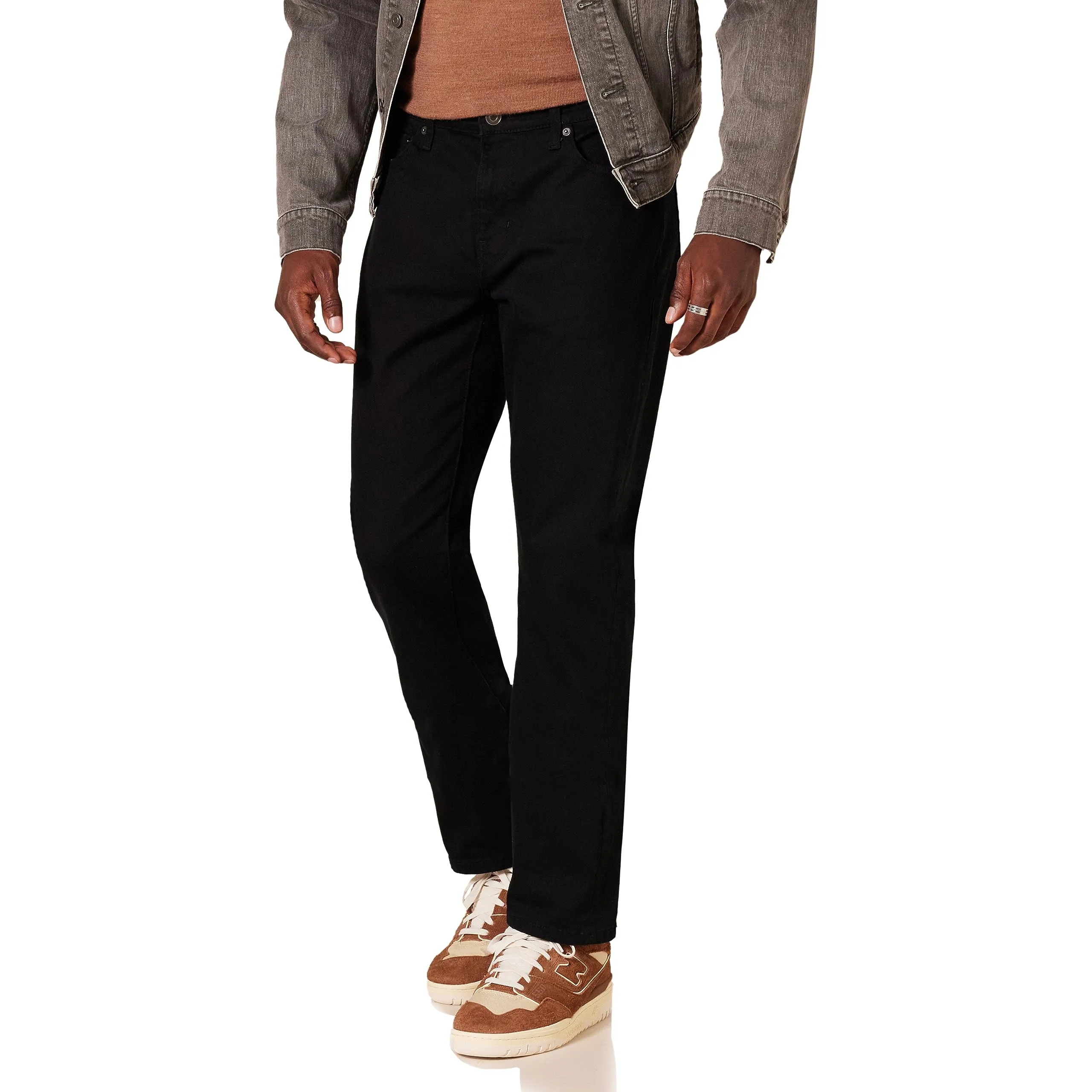 Amazon Essentials Jeans Slim Fit Uomo, Nero, 33W / 29L - immagine 1