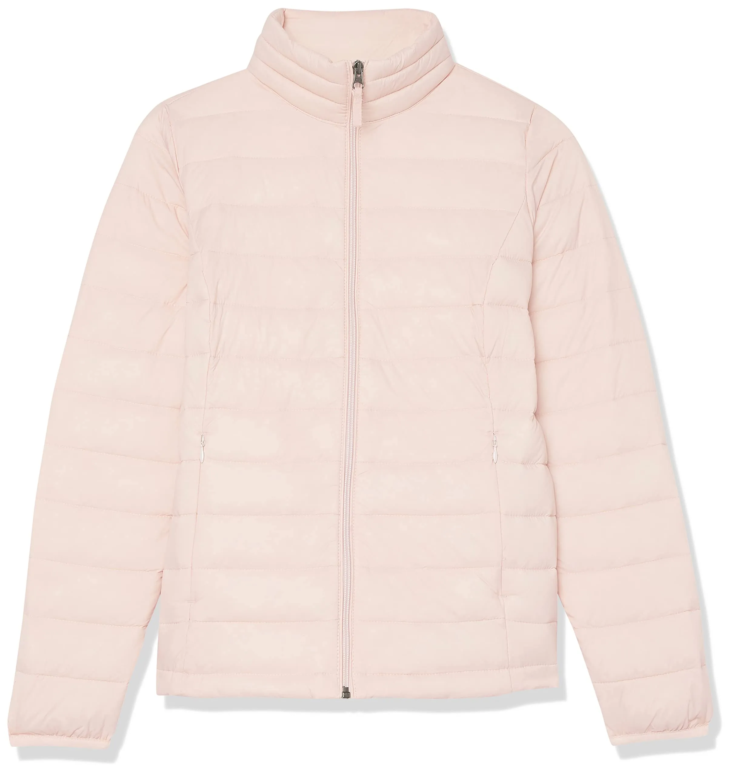 Amazon Essentials Piumino Leggero Idrorepellente Ripiegabile Donna, Rosato, L - immagine 10
