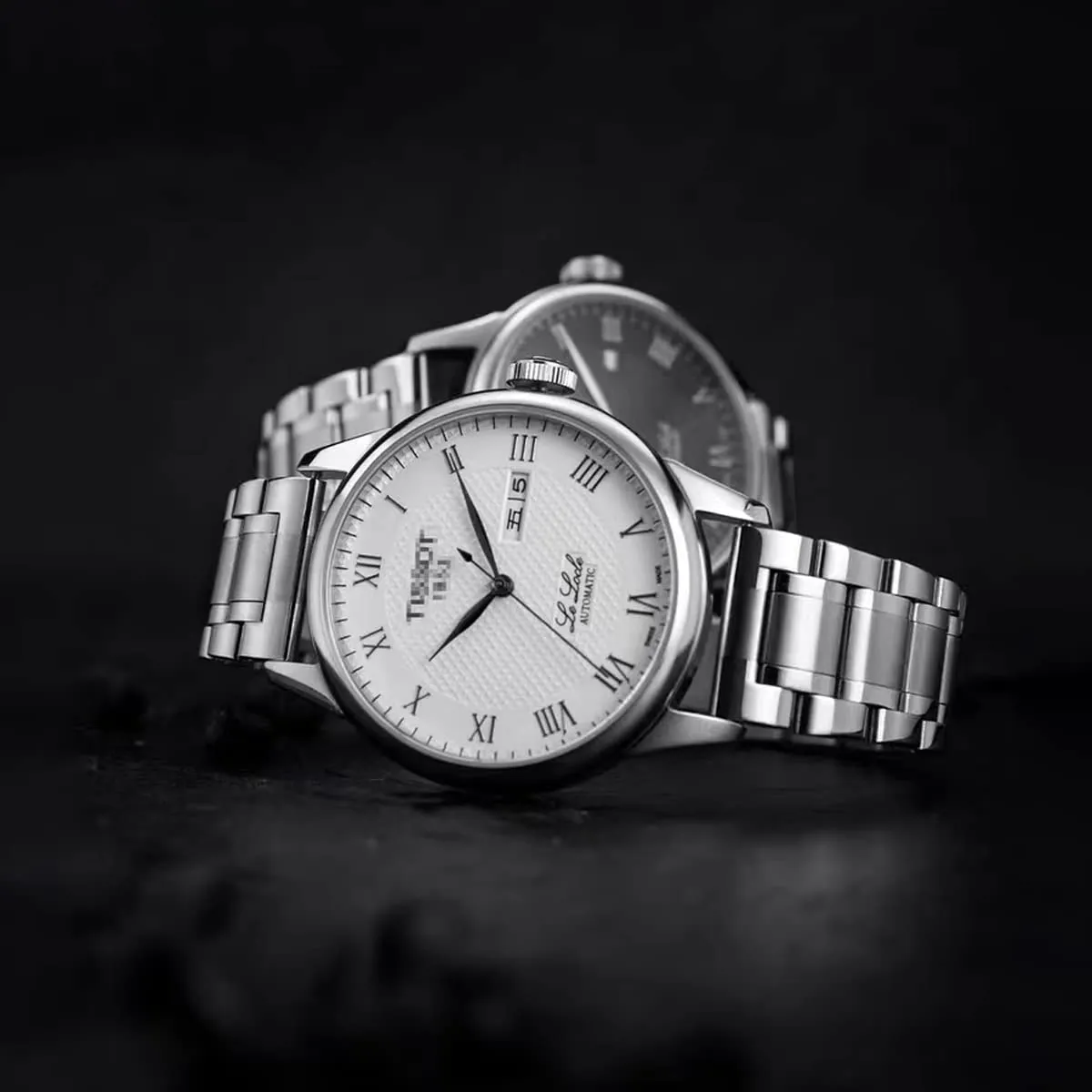 HEYOZURY Cinturino in Acciaio Inossidabile 19mm per Orologi con Estremità Dritta e Curva - Argento - immagine 5