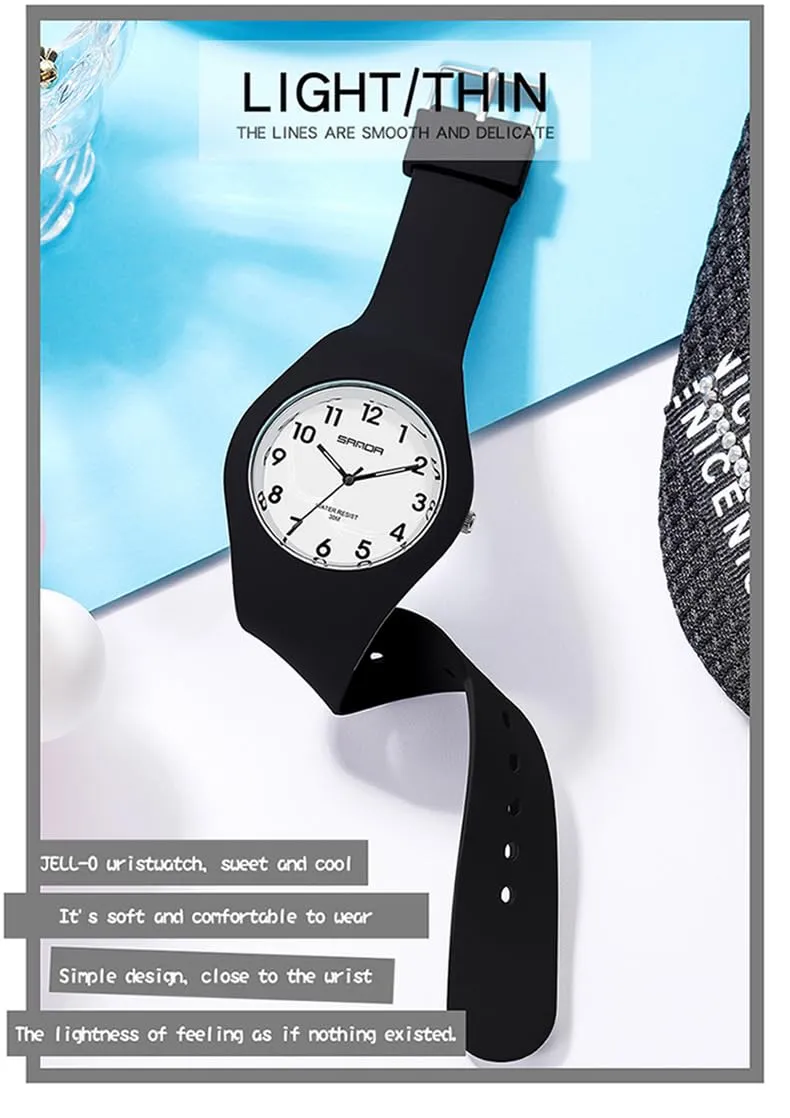 Forrader Orologio Sportivo da Donna in Silicone, Impermeabile, Verde - immagine 6
