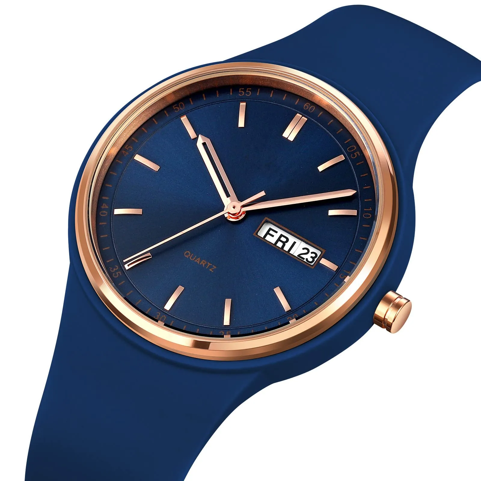 Forrader Orologio Sportivo da Donna in Silicone, Analogico al Quarzo, Impermeabile 30m - immagine 2
