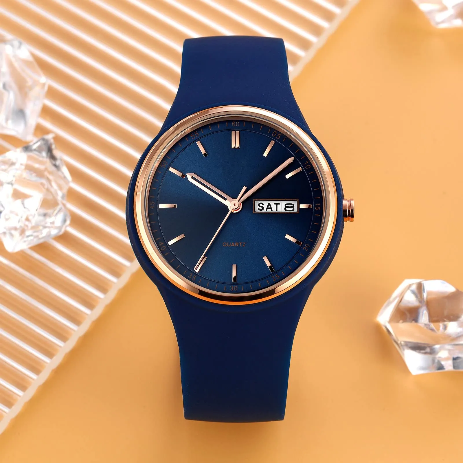 Forrader Orologio Sportivo da Donna in Silicone, Analogico al Quarzo, Impermeabile 30m - immagine 3