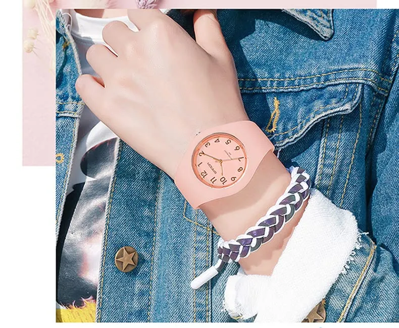 Forrader Orologio Sportivo da Donna in Silicone, Analogico, Impermeabile, Rosa - immagine 7