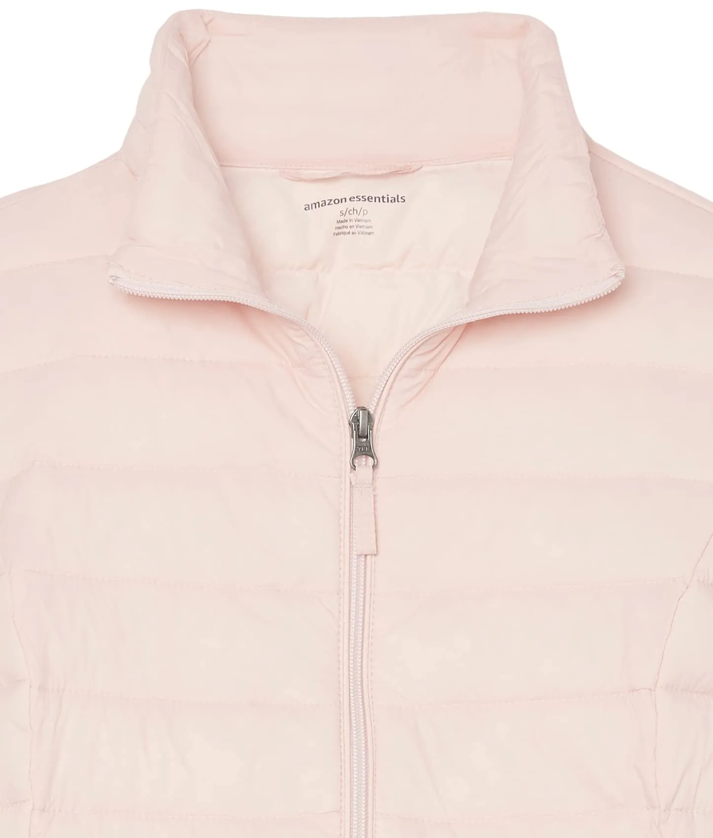 Amazon Essentials Piumino leggero resistente all'acqua ripiegabile Donna, Rosato, XS - immagine 9