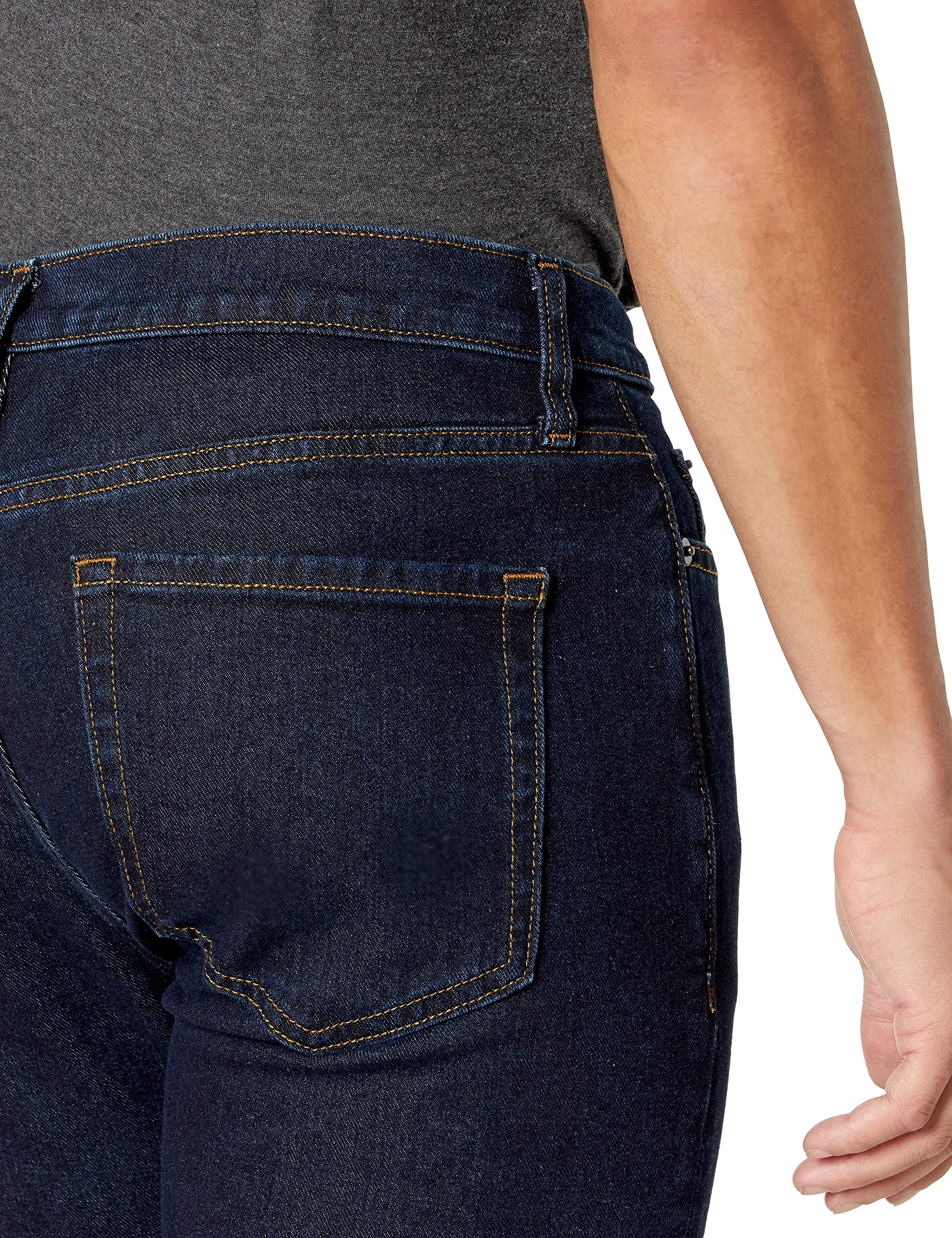 Amazon Essentials Slim Fit Jeans, Slavato, 36W / 31L - immagine 4