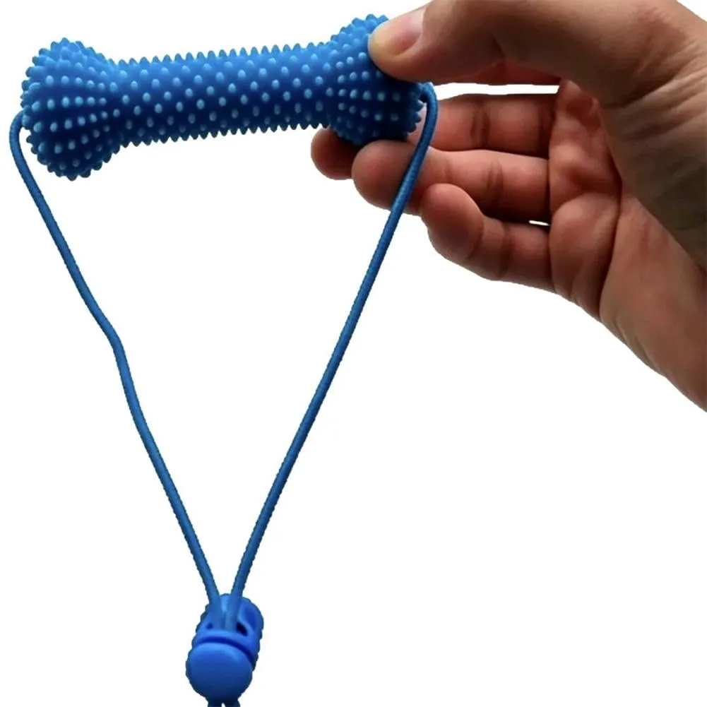 Strumento di pulizia dentale per cani a doppia azione, giocattolo da masticare per la cura orale degli animali domestici - immagine 7