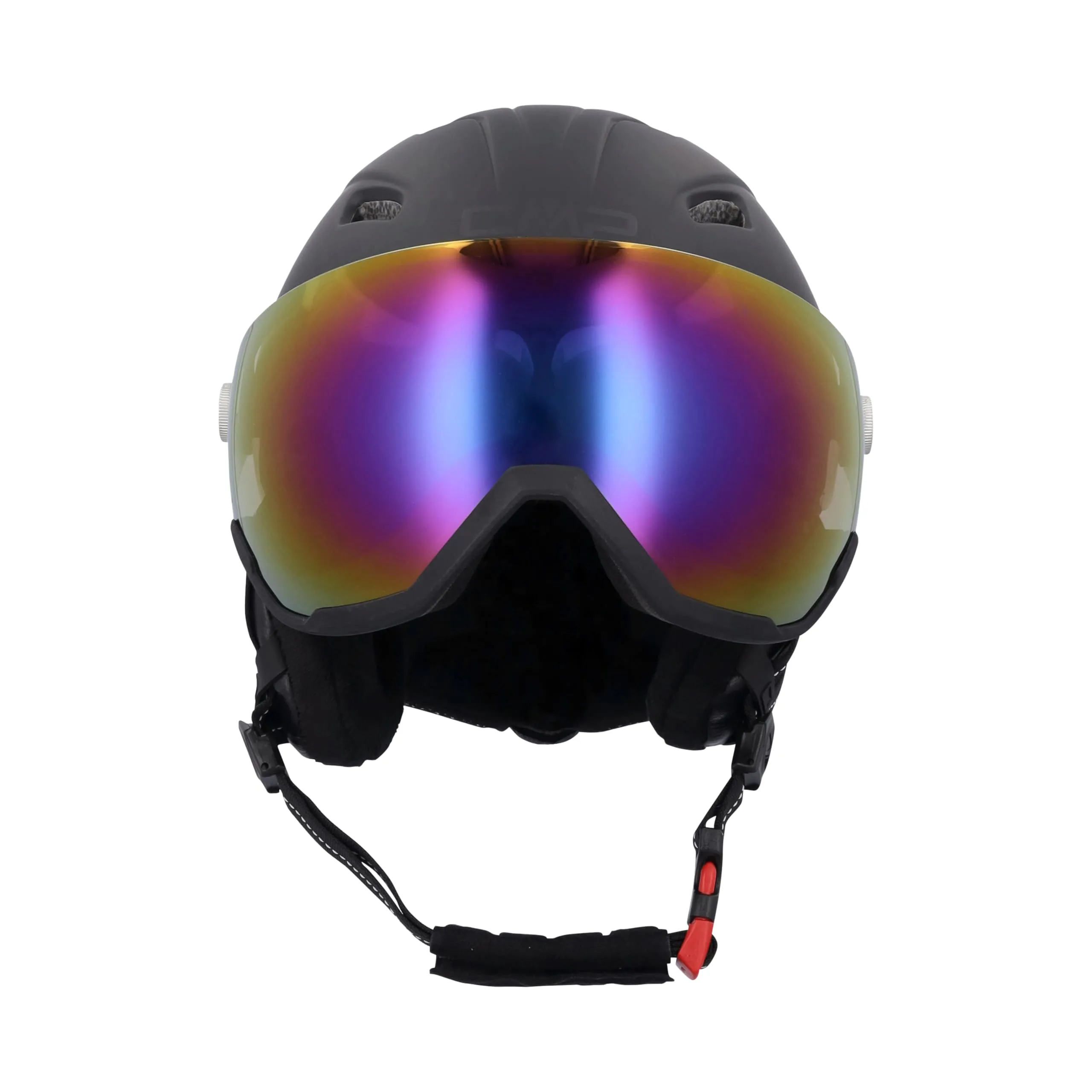 CMP Casco da sci Wa-2 con visiera, Nero, M - immagine 2