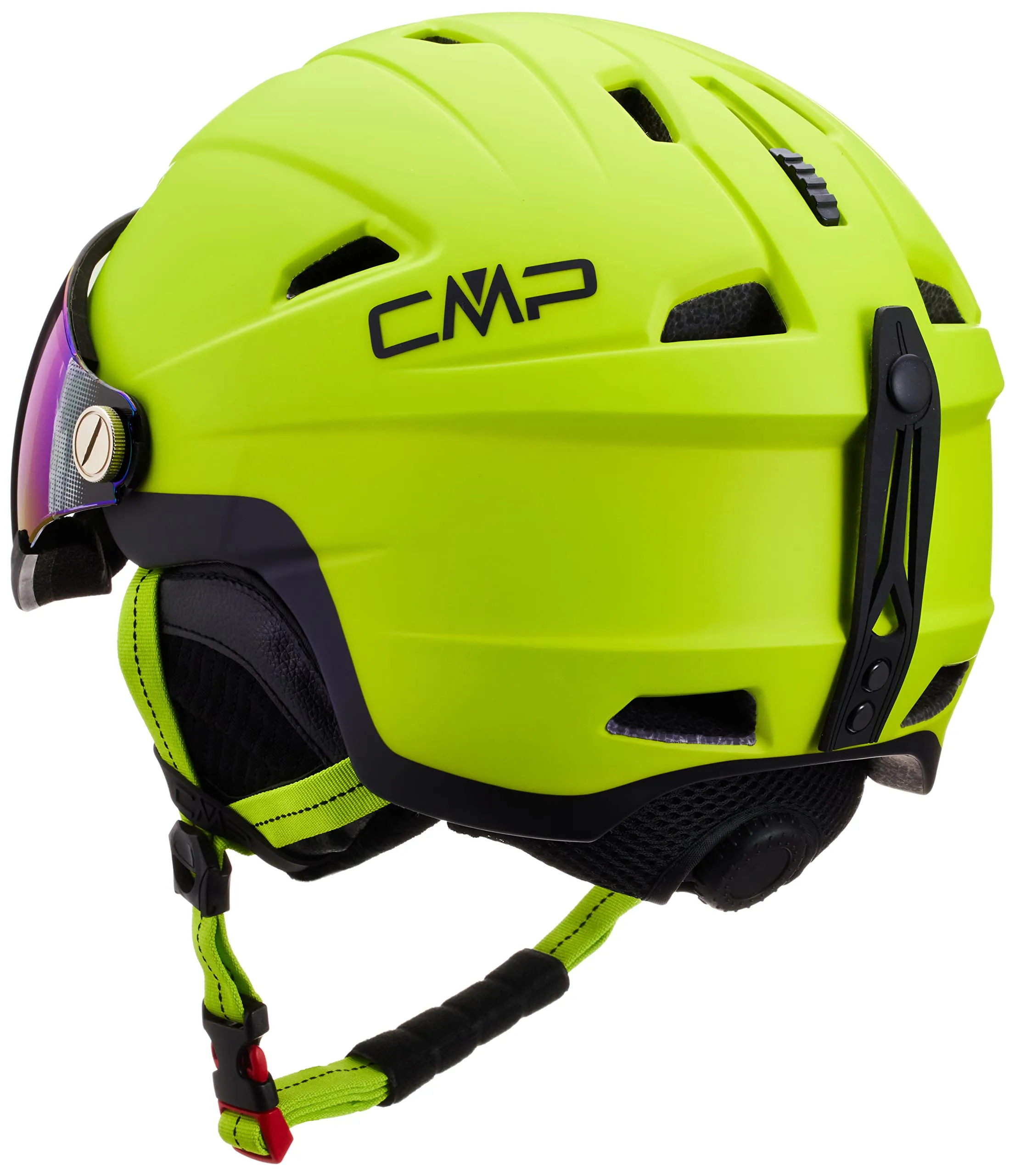 CMP Casco da sci Wa-2 con visiera, Apple, L - immagine 2
