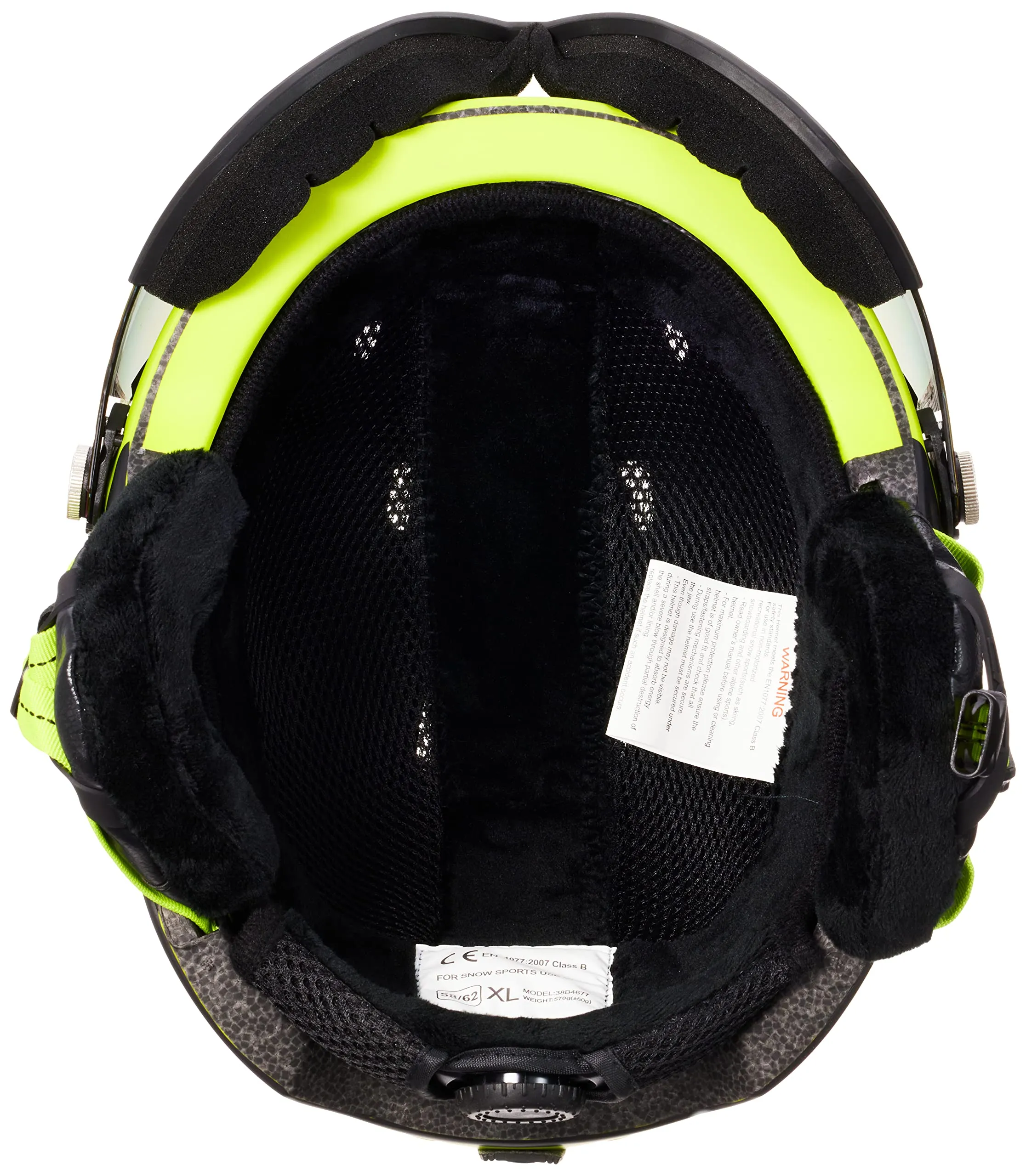CMP Casco da sci Wa-2 con visiera, Apple, L - immagine 3
