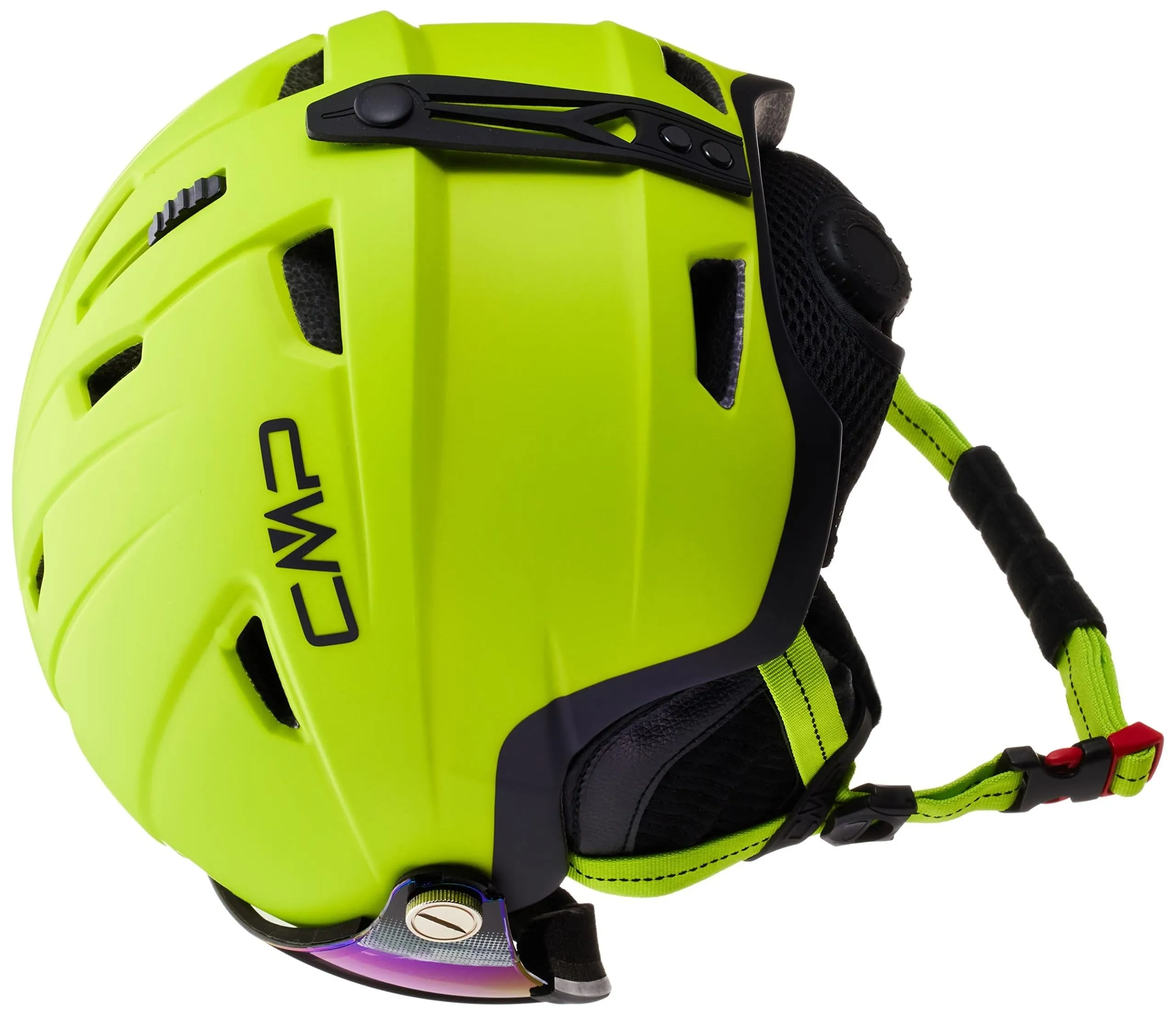 CMP Casco da sci Wa-2 con visiera, Apple, M - immagine 4