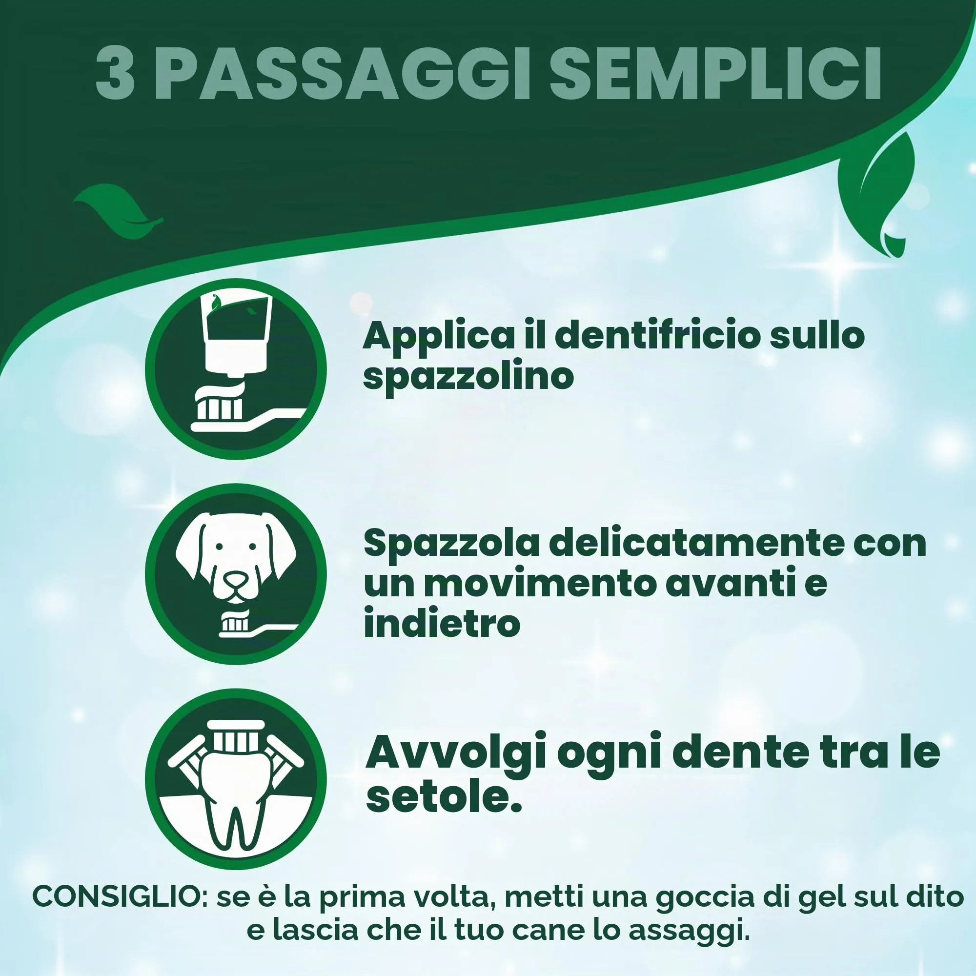 Vet's Best Spazzolino a tre teste per cani - immagine 8