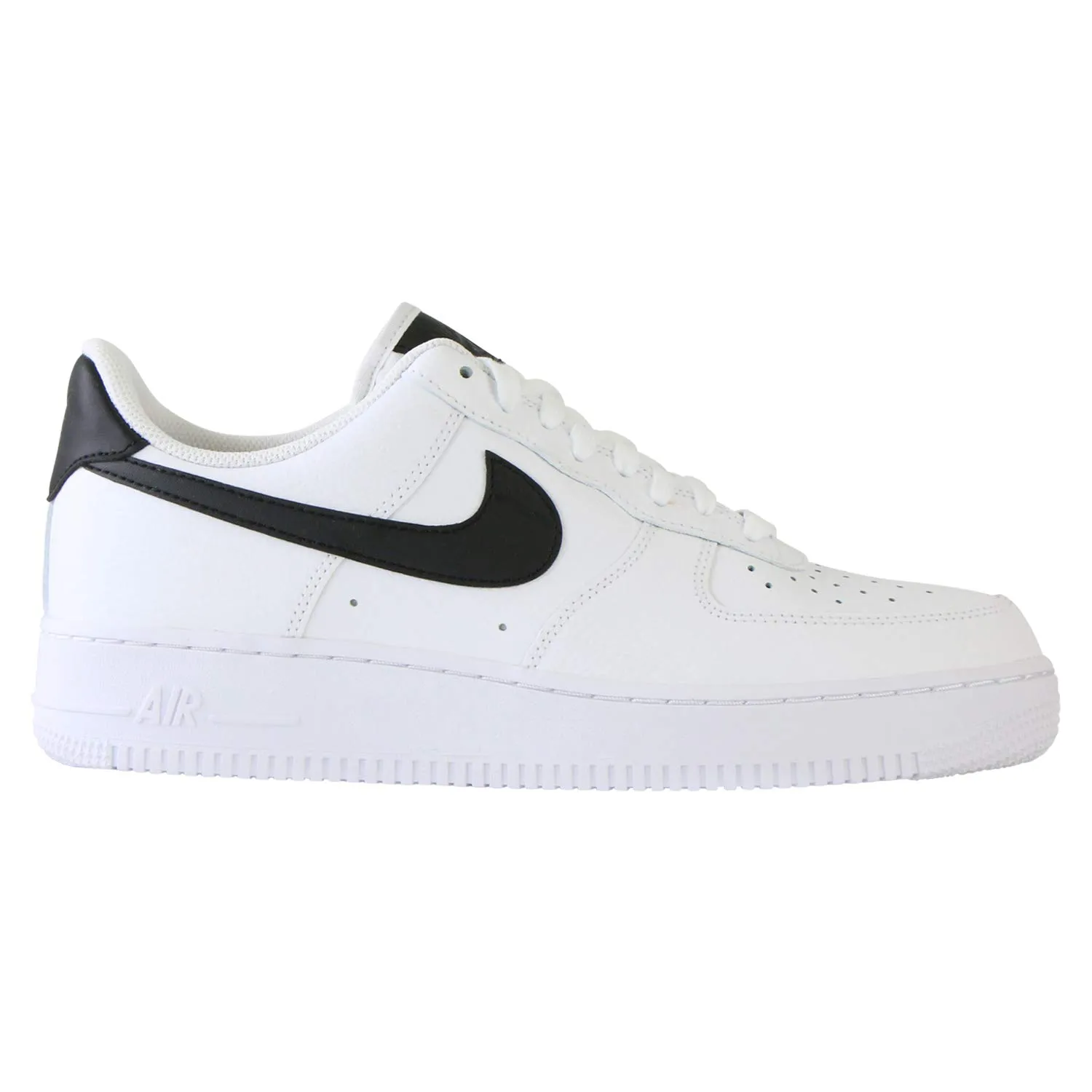 Nike Air Force 1 '07 Women's Basketball Shoes - White White Black - 40.5 EU - immagine 2
