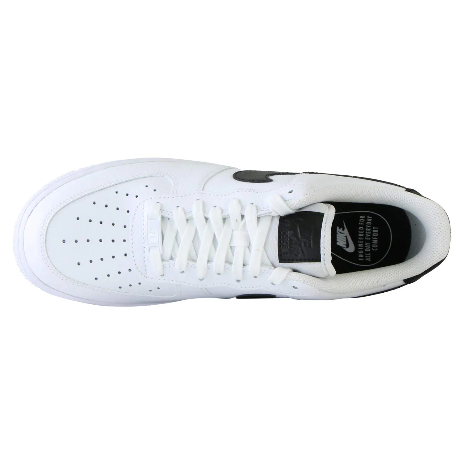 Nike Air Force 1 '07 Women's Basketball Shoes - White White Black - 40.5 EU - immagine 4