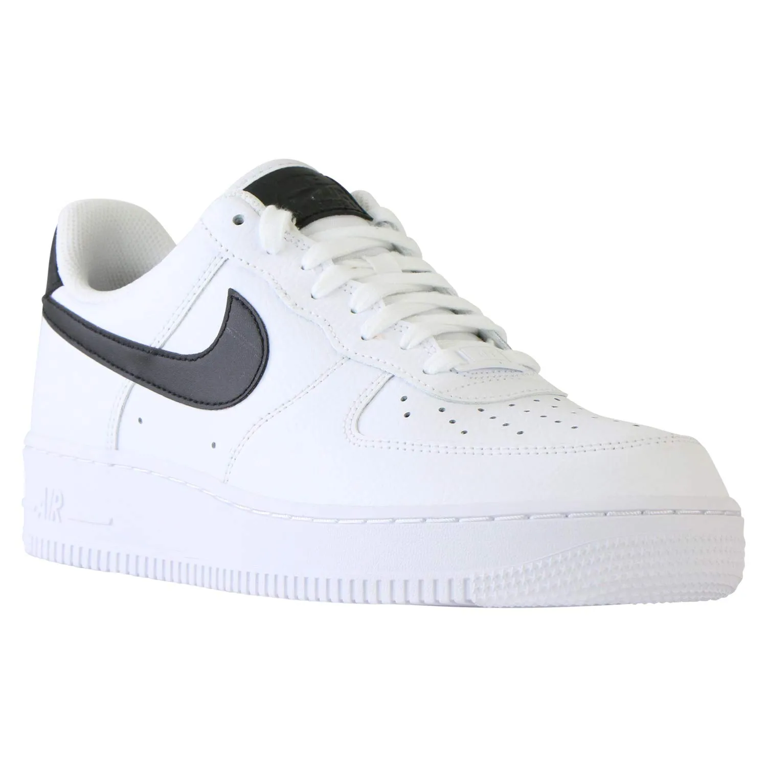 Nike Air Force 1 '07 Women's Basketball Shoes - White White Black - 40.5 EU - immagine 5