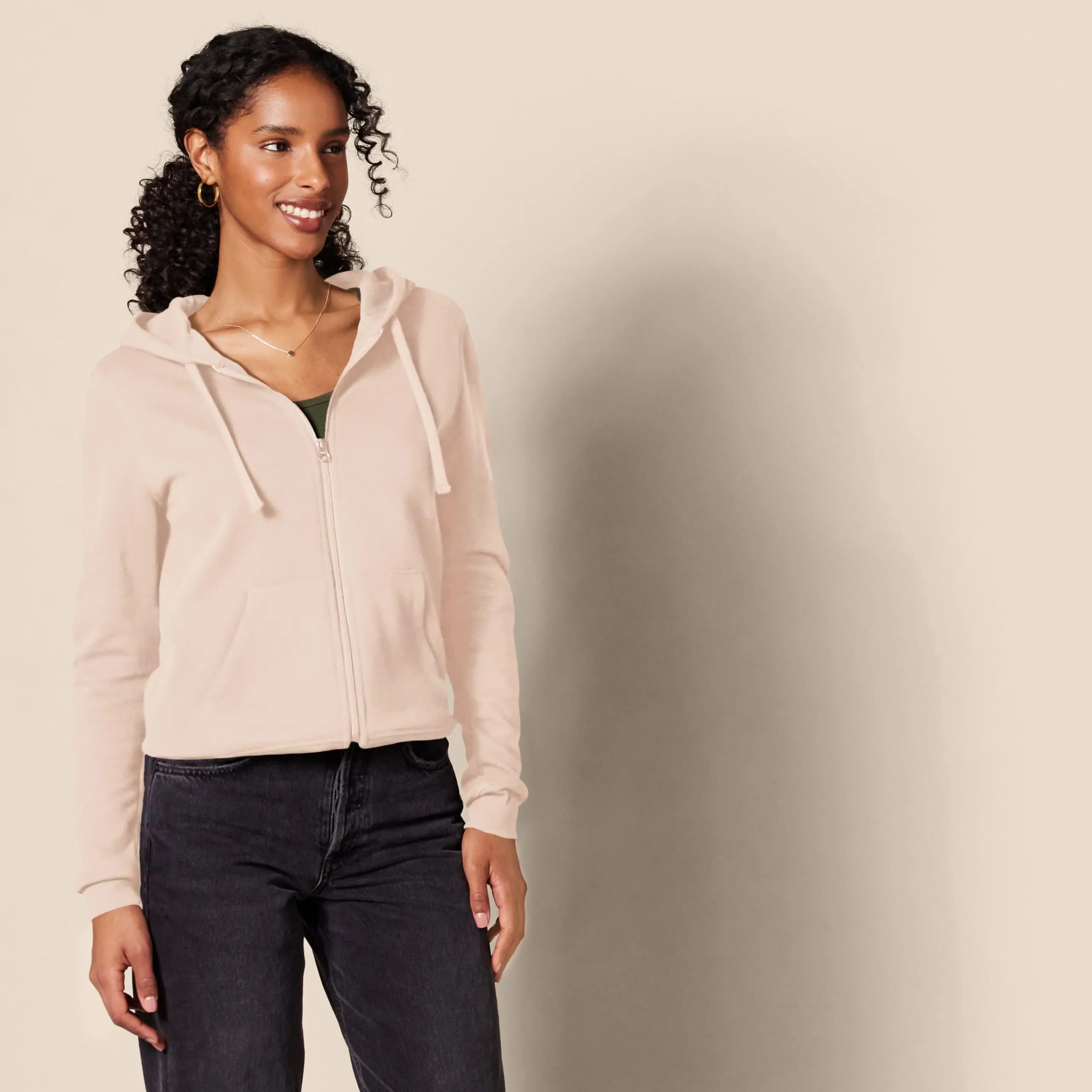 Amazon Essentials Wae50008fl18 Cappuccio Donna, Rosa Light Pink, Medium - immagine 3