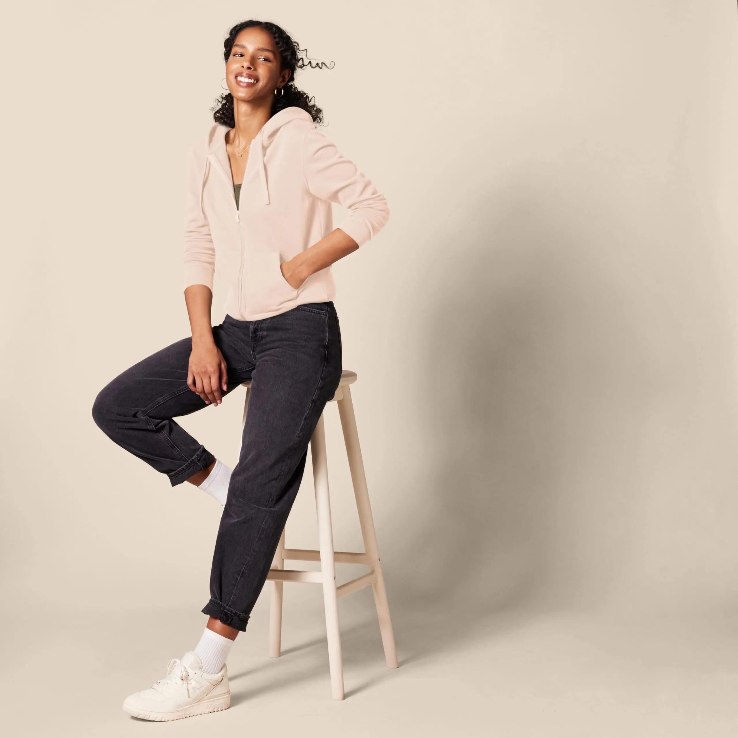 Amazon Essentials Wae50008fl18 Cappuccio Donna, Rosa Light Pink, Medium - immagine 5