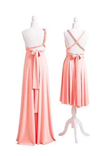 72styles Abito Cerimonia Donna Elegante Infinity Damigella d'Onore - immagine 4