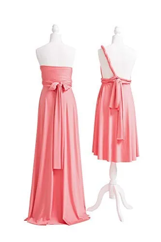72styles Abito Cerimonia Donna Vestito Elegante Infinity Damigella d'Onore - immagine 4