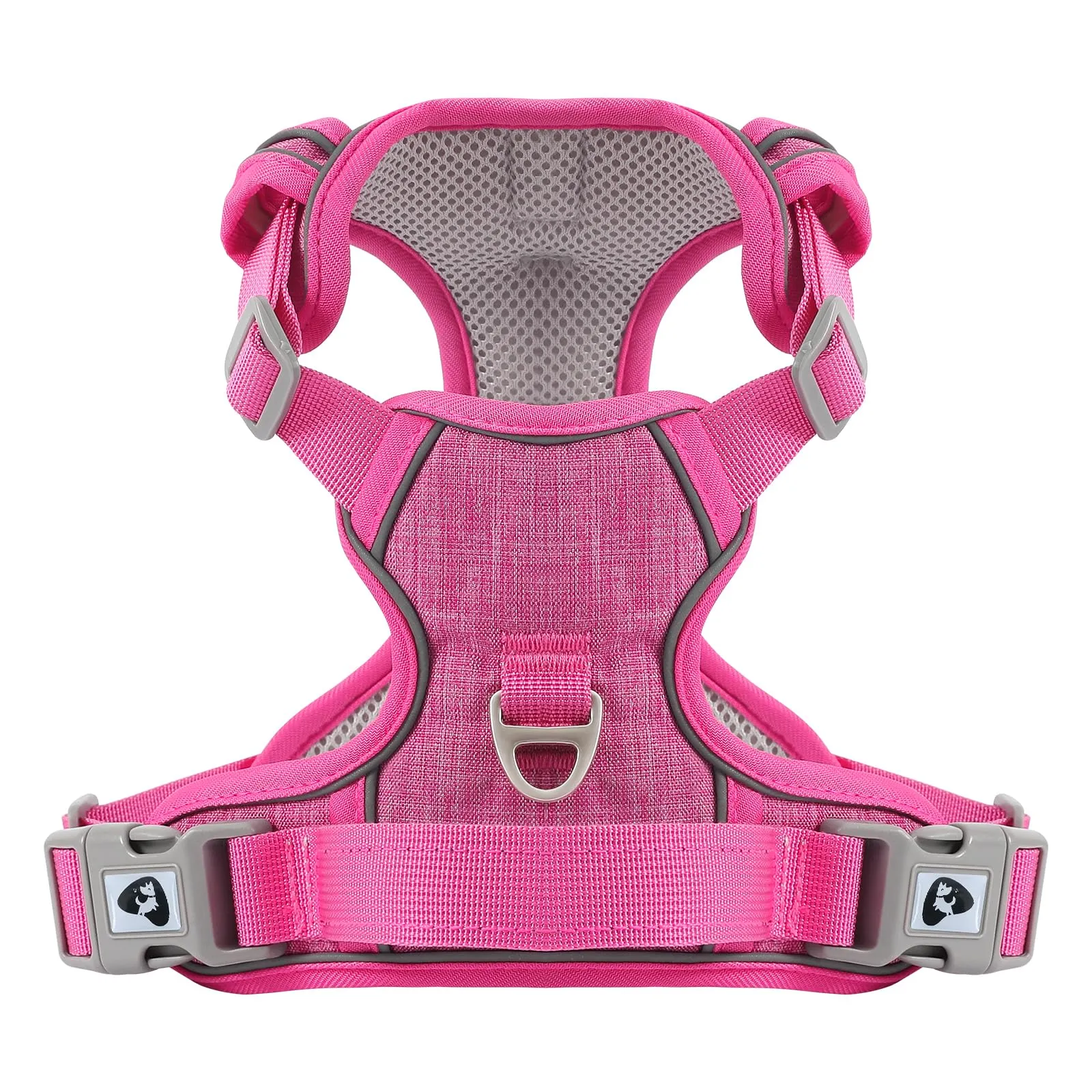 COMSLE Pettorina Anti Tiro per Cani, Riflettente e Traspirante, Rosa, M - immagine 1