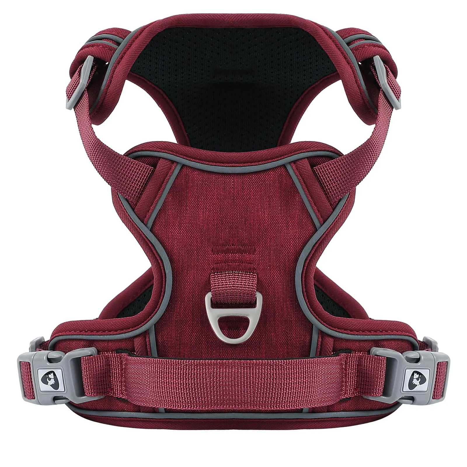 COMSLE Pettorina Anti Tiro per Cani, Riflettente, Traspirante e Regolabile, Rosso, L - immagine 1