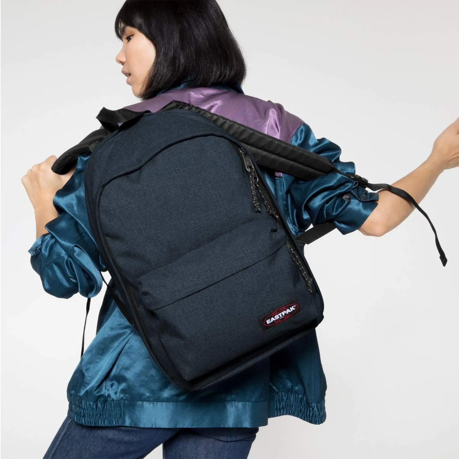 Eastpak Back to Work Zaino, 27 L, Triple Denim - immagine 2